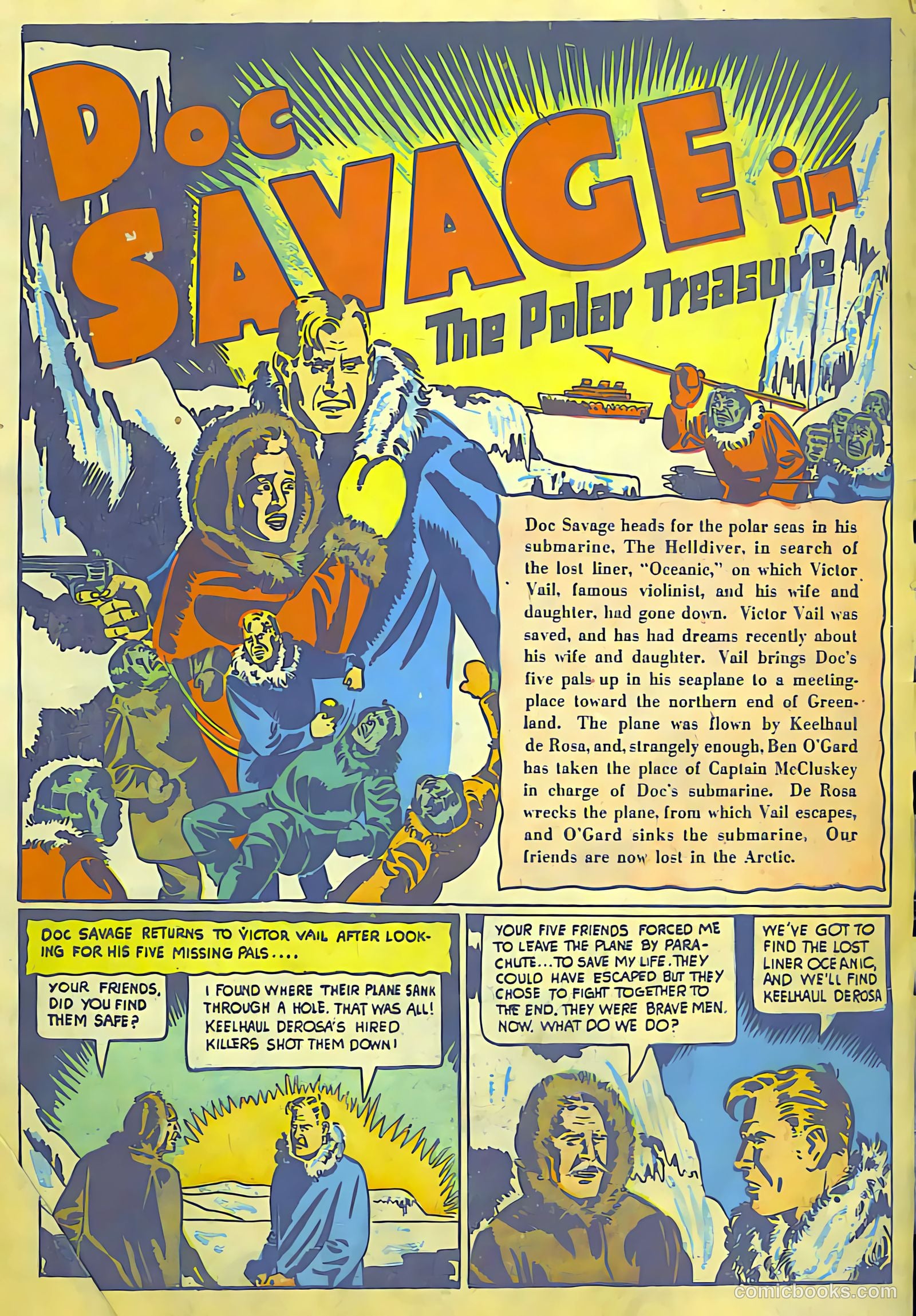 Doc Savage Comics #? (1940) — page 3 of 68