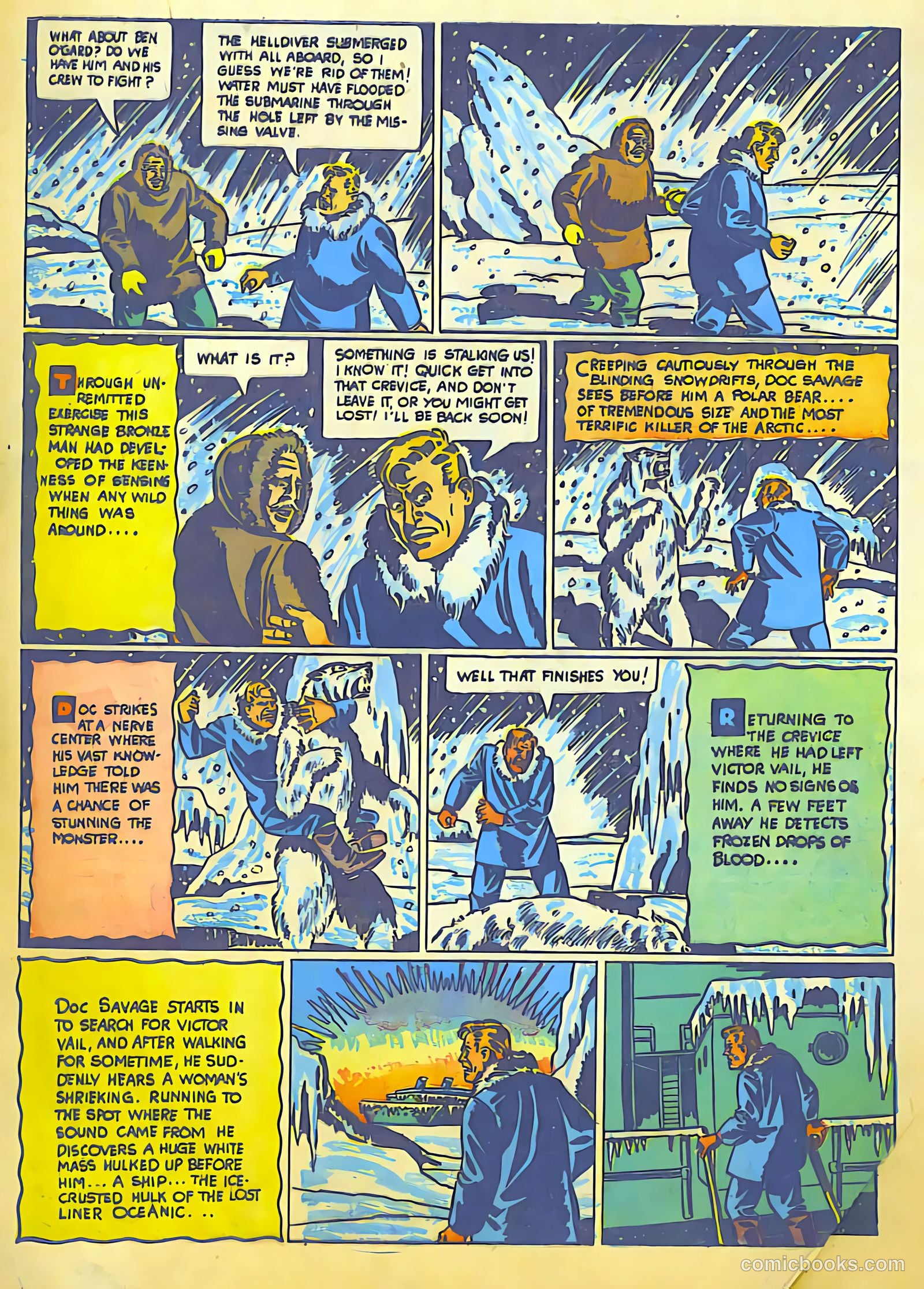Doc Savage Comics #? (1940) — page 4 of 68