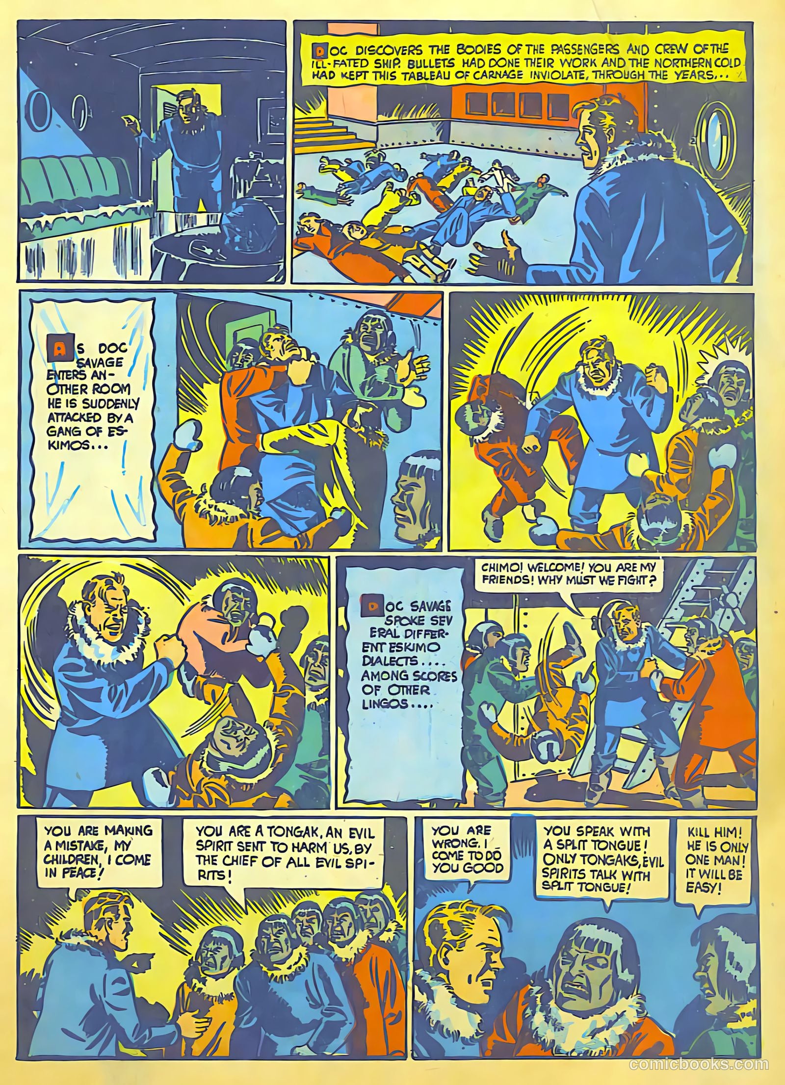 Doc Savage Comics #? (1940) — page 5 of 68