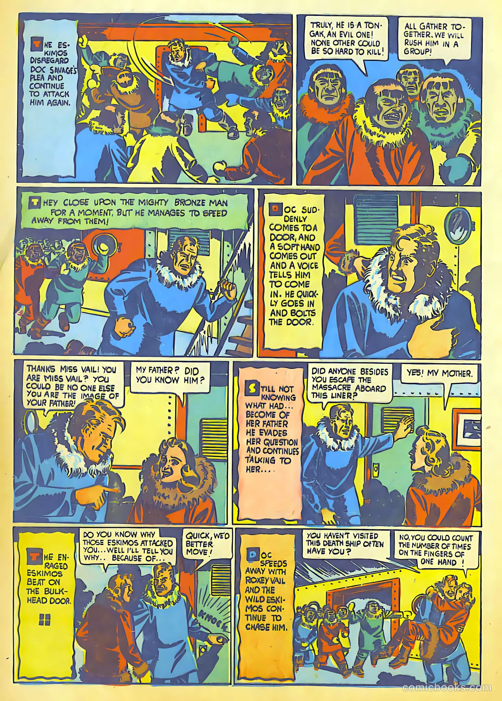 Doc Savage Comics #? (1940) — page 6 of 68