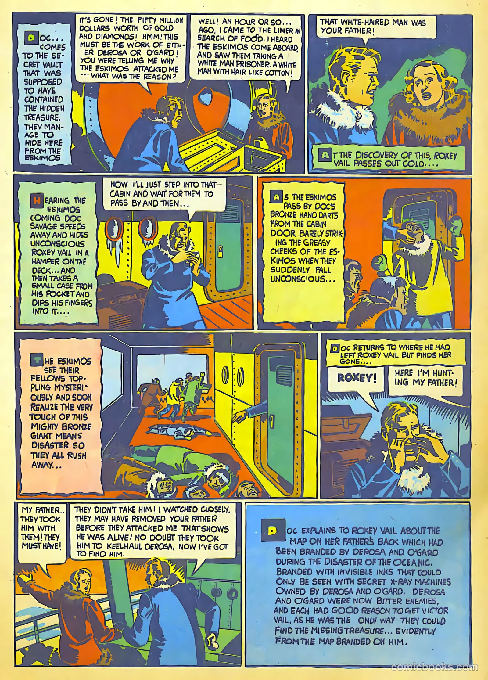 Doc Savage Comics #? (1940) — page 7 of 68