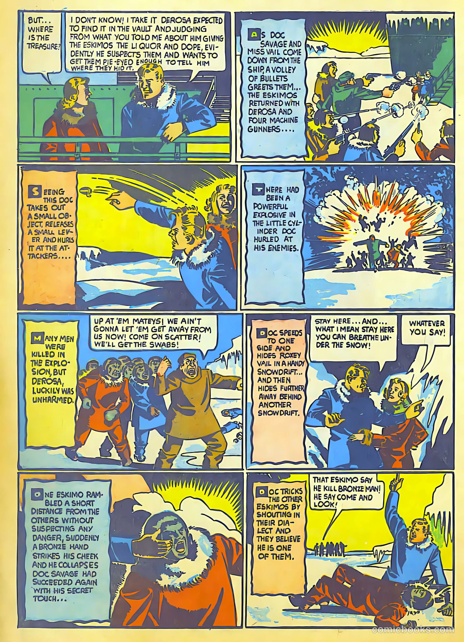Doc Savage Comics #? (1940) — page 8 of 68