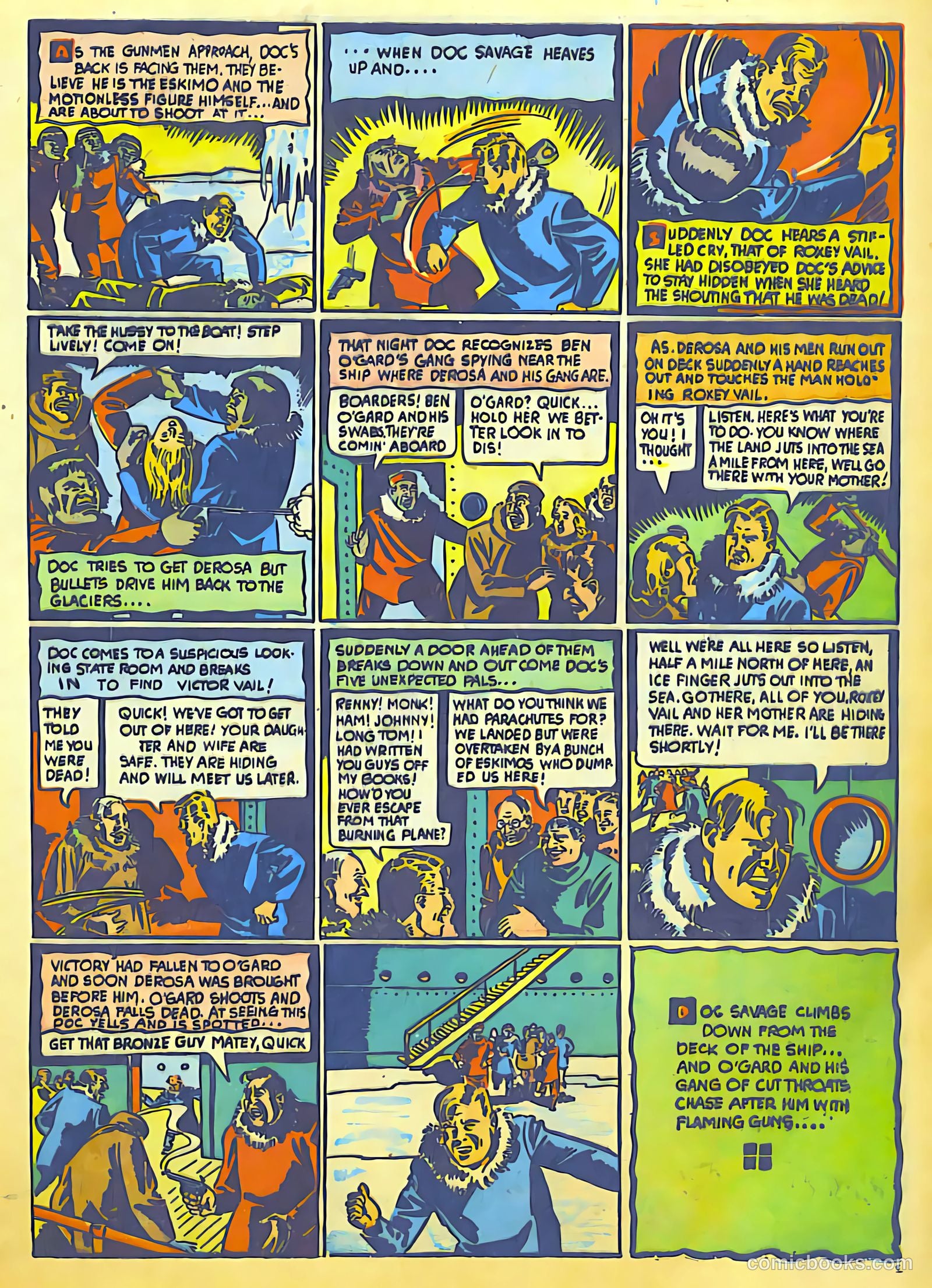 Doc Savage Comics #? (1940) — page 9 of 68