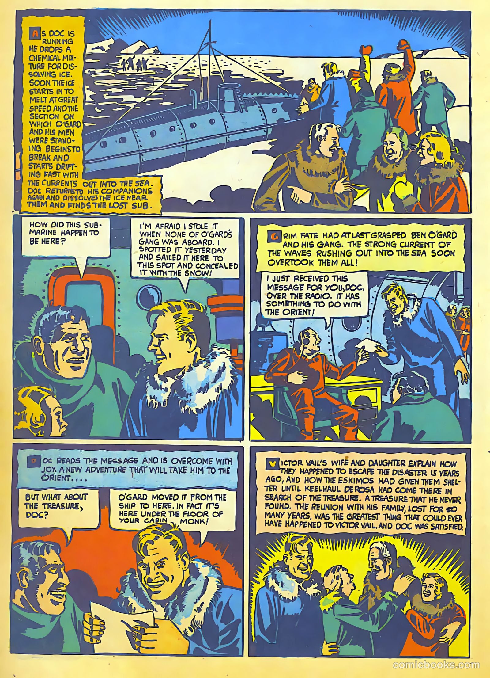 Doc Savage Comics #? (1940) — page 10 of 68