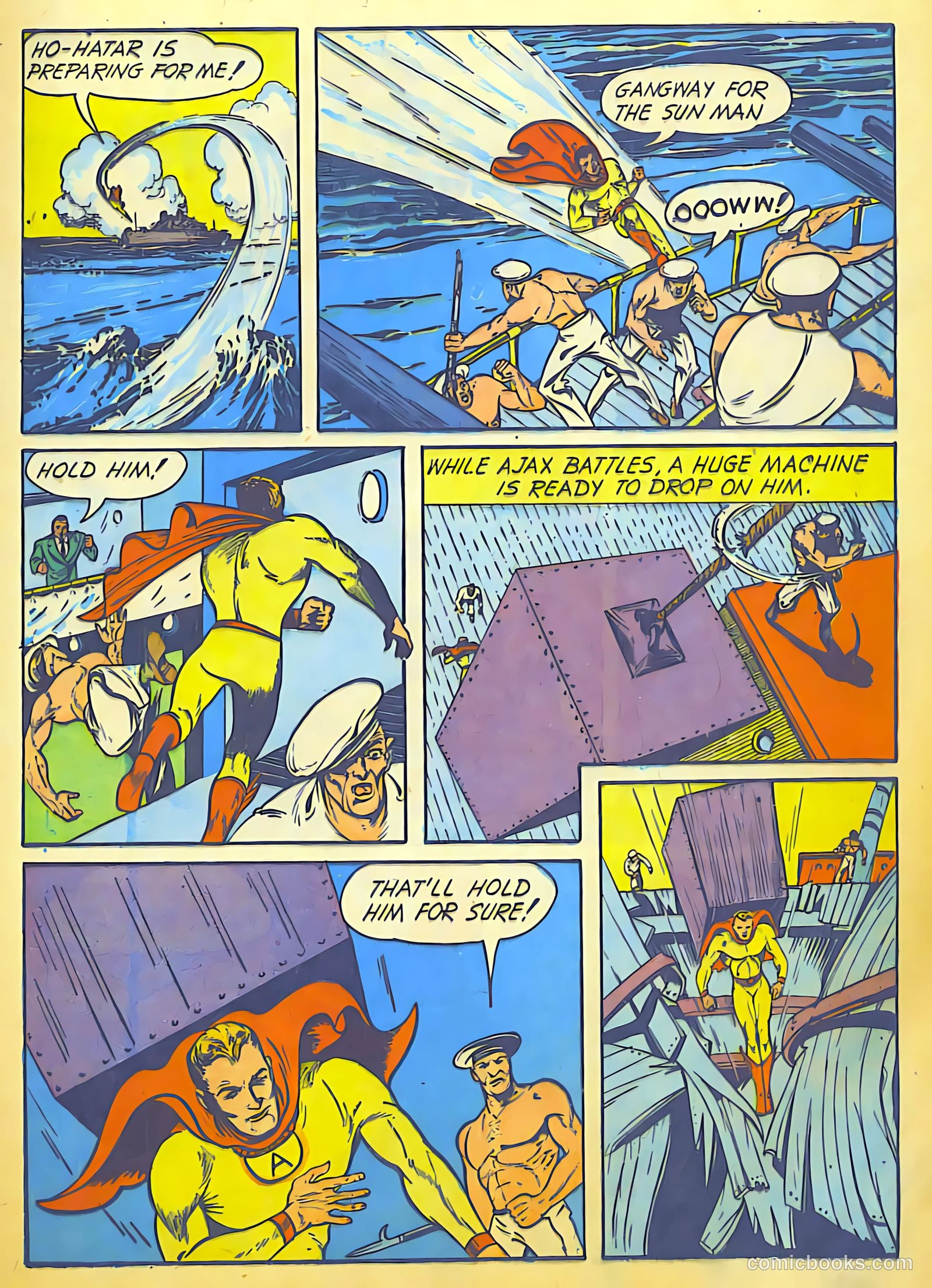 Doc Savage Comics #? (1940) — page 17 of 68