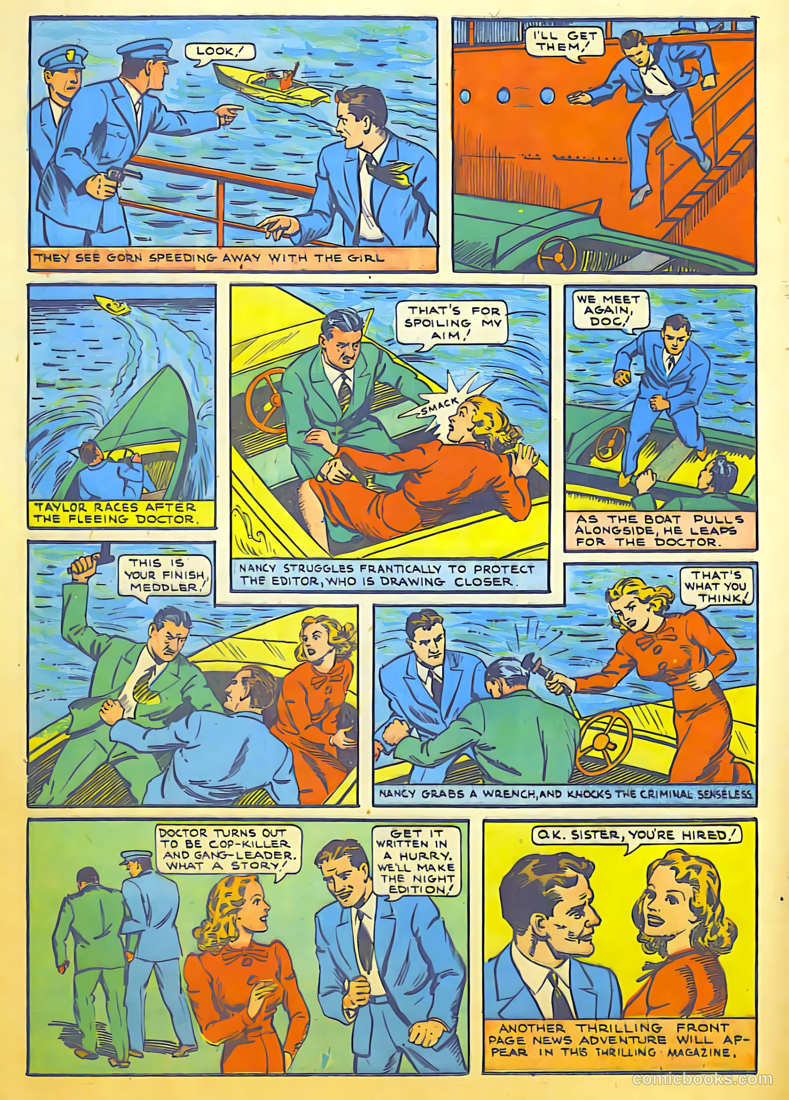 Doc Savage Comics #? (1940) — page 36 of 68