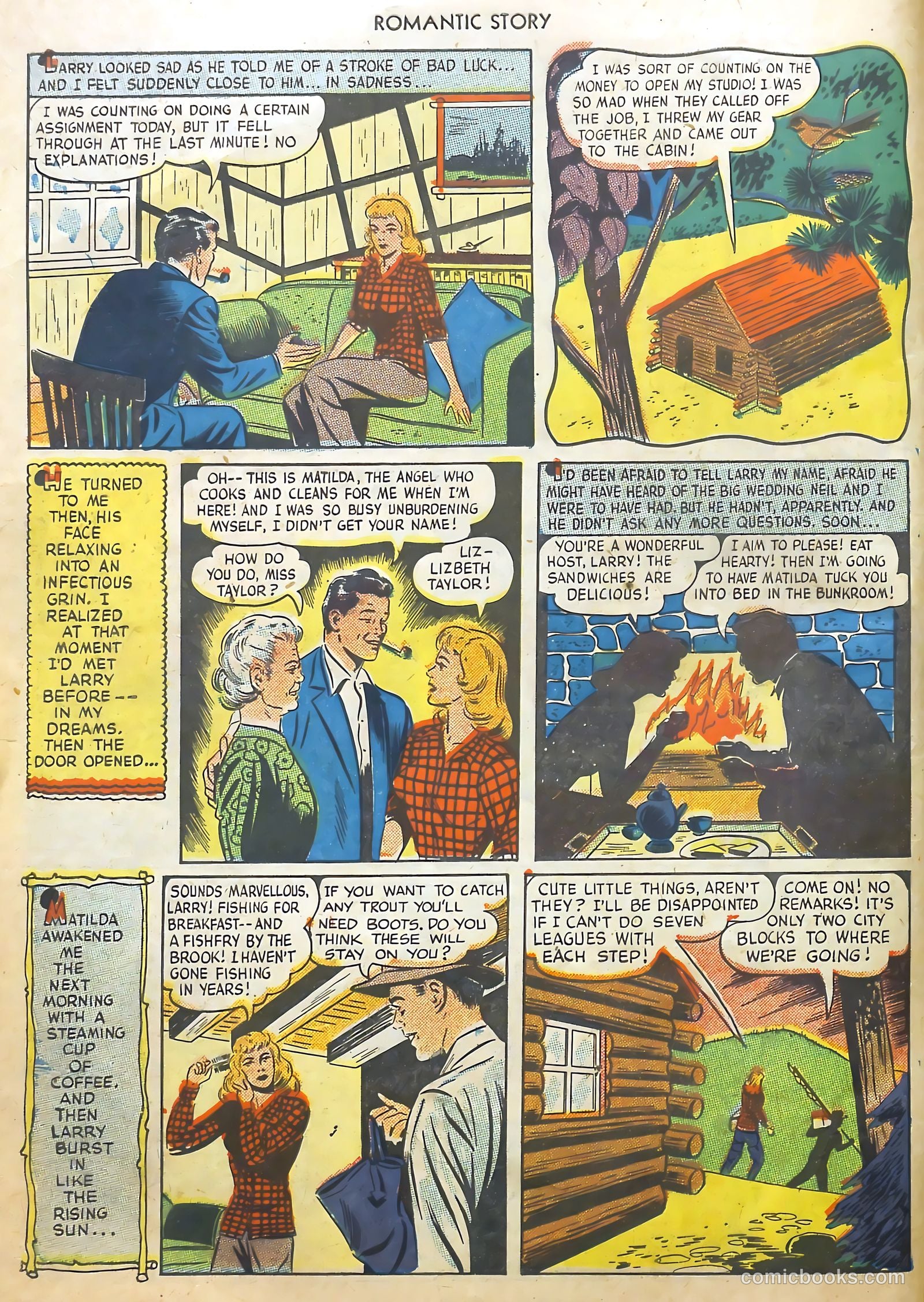 Romantic Story #1 (1949) — page 7 of 53