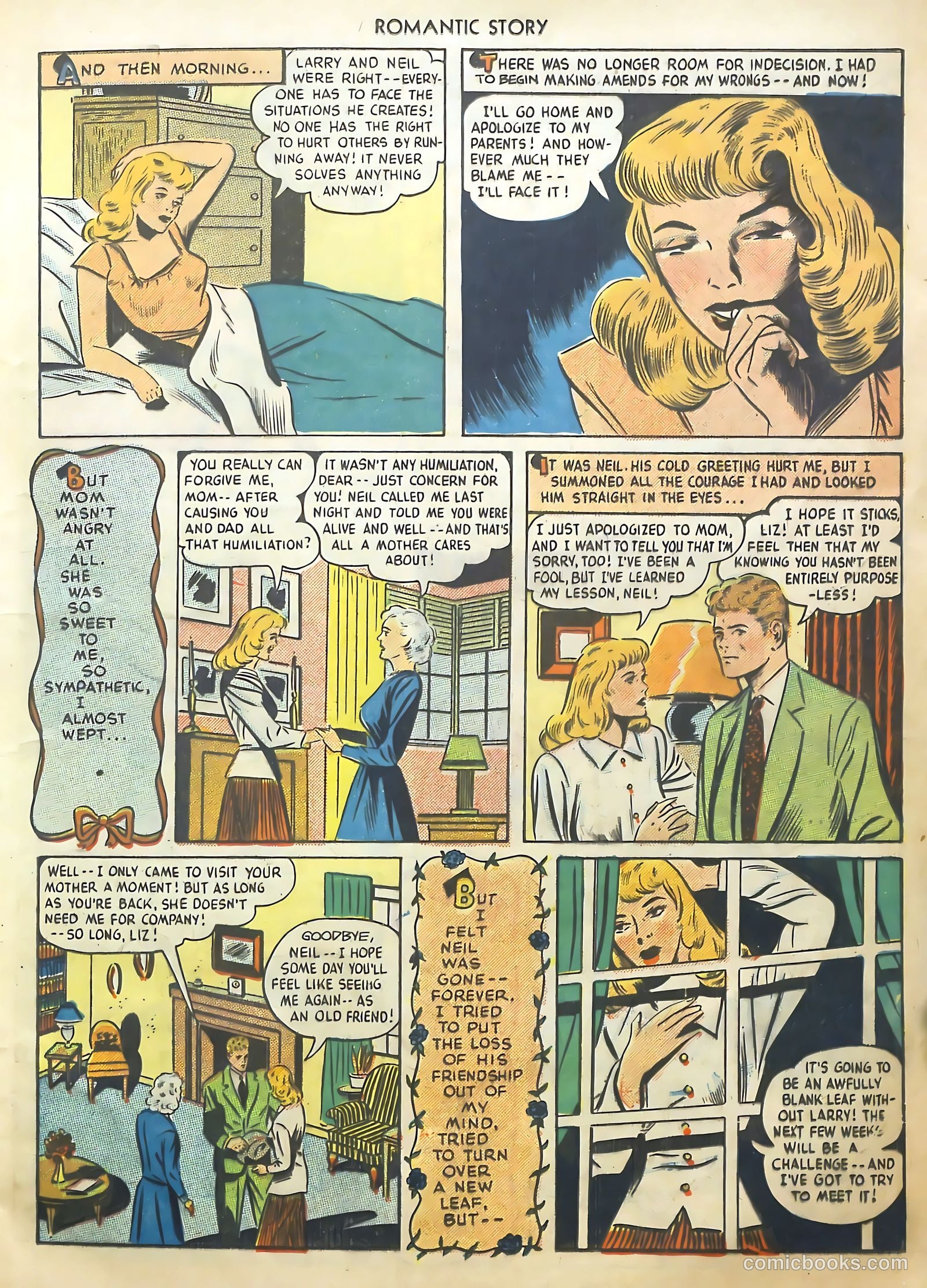 Romantic Story #1 (1949) — page 14 of 53