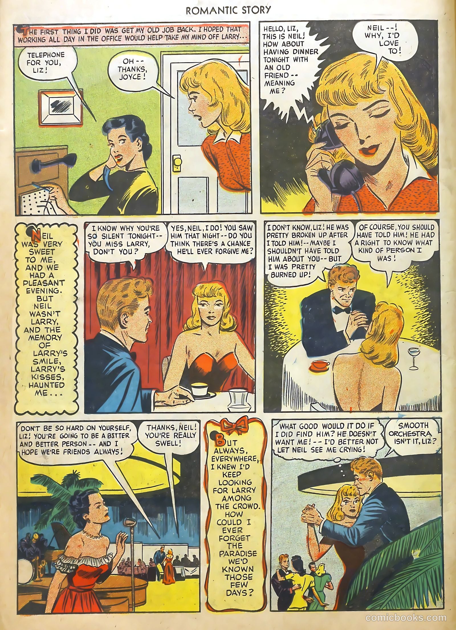 Romantic Story #1 (1949) — page 15 of 53