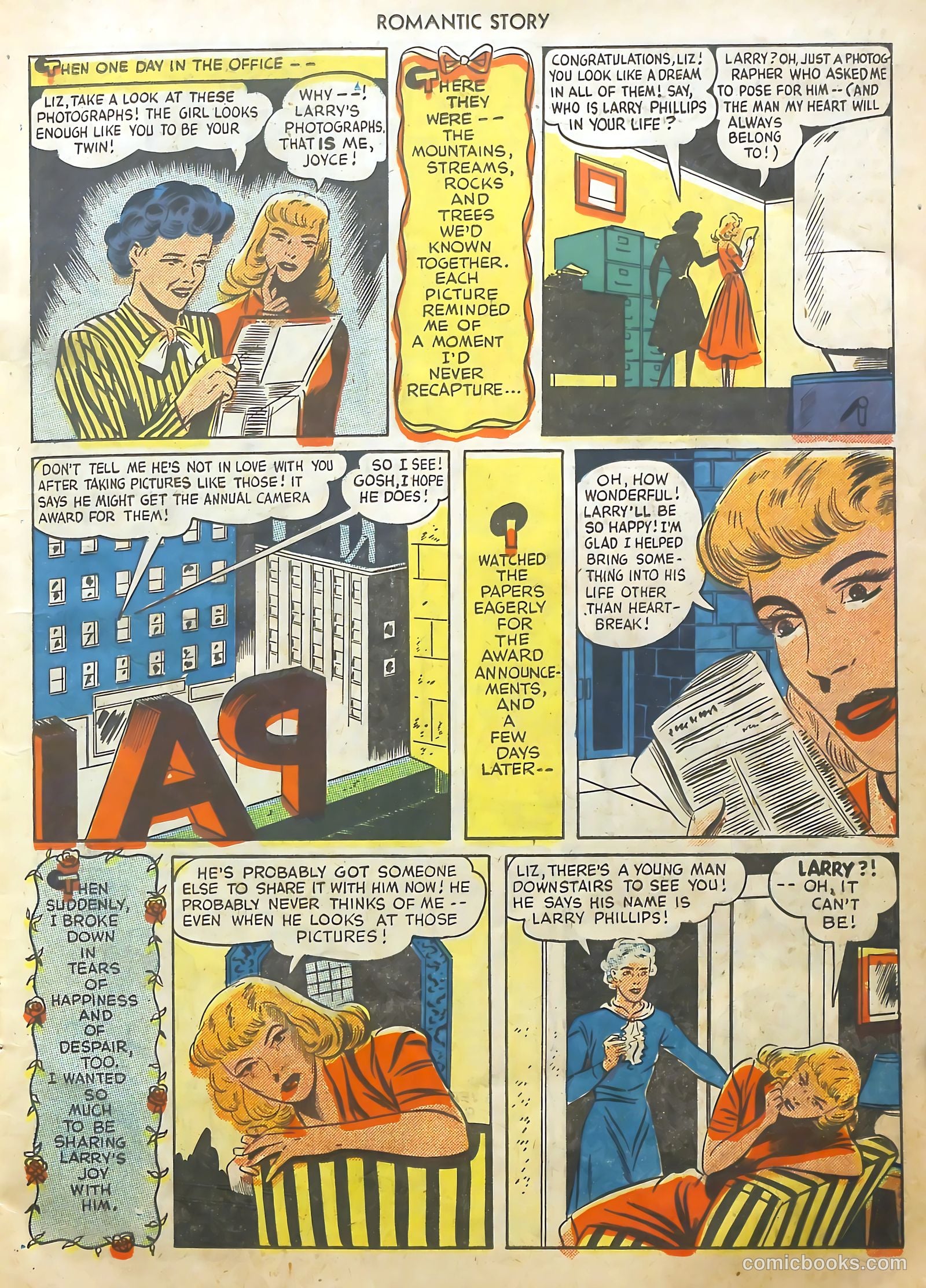 Romantic Story #1 (1949) — page 16 of 53