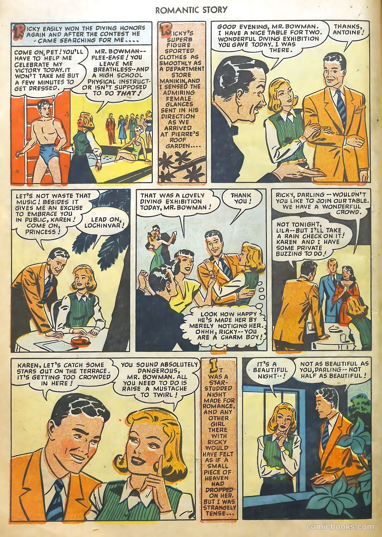 Romantic Story #1 (1949) — page 19 of 53