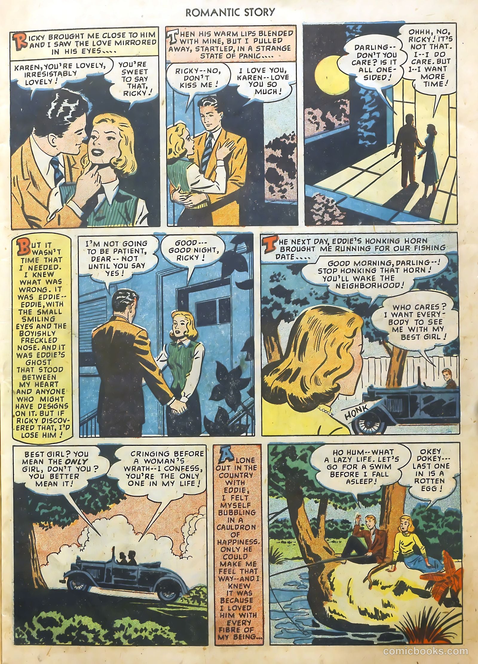Romantic Story #1 (1949) — page 20 of 53