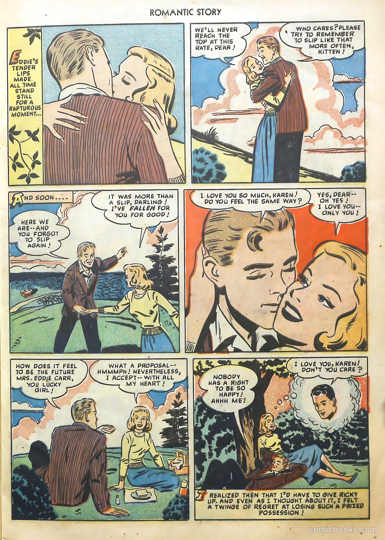 Romantic Story #1 (1949) — page 22 of 53
