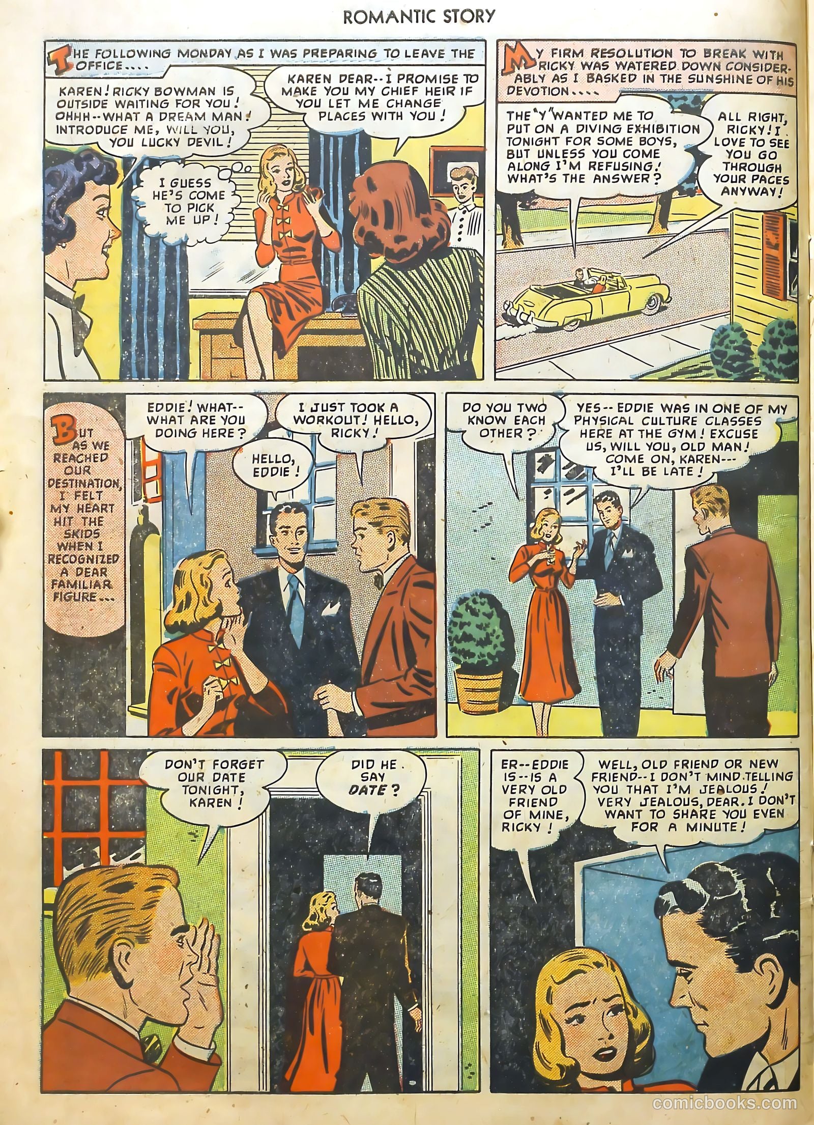 Romantic Story #1 (1949) — page 23 of 53