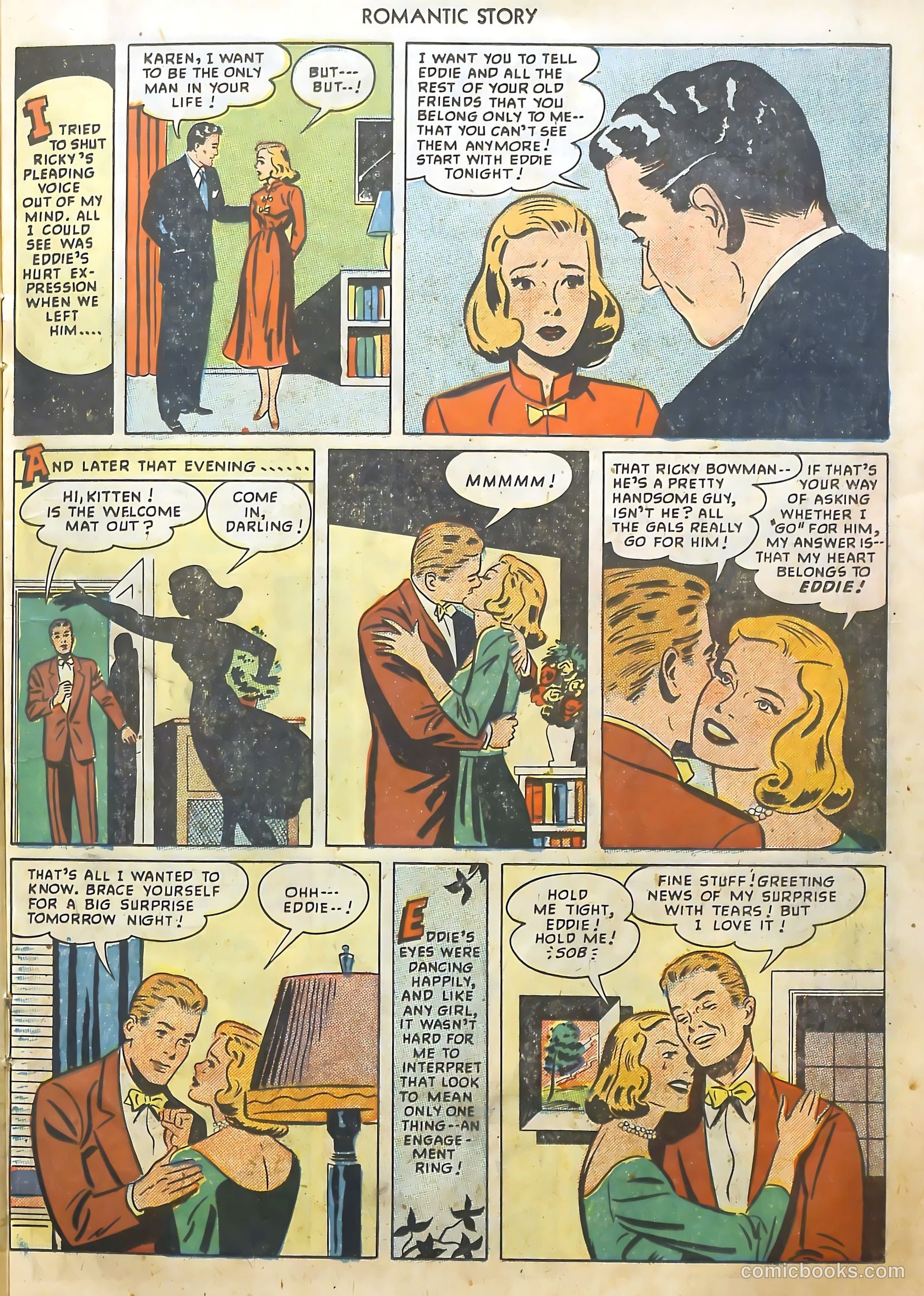 Romantic Story #1 (1949) — page 24 of 53