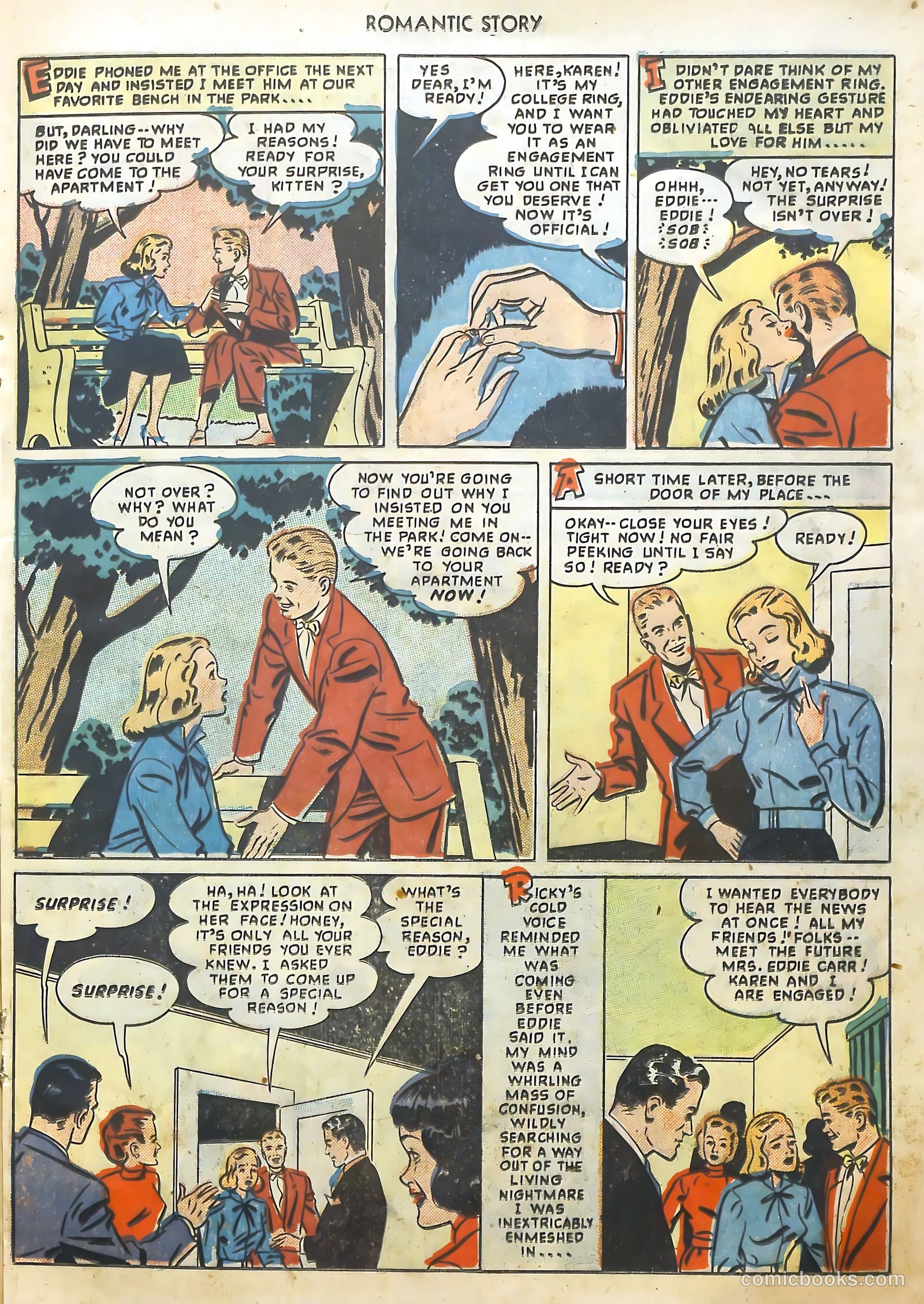 Romantic Story #1 (1949) — page 26 of 53