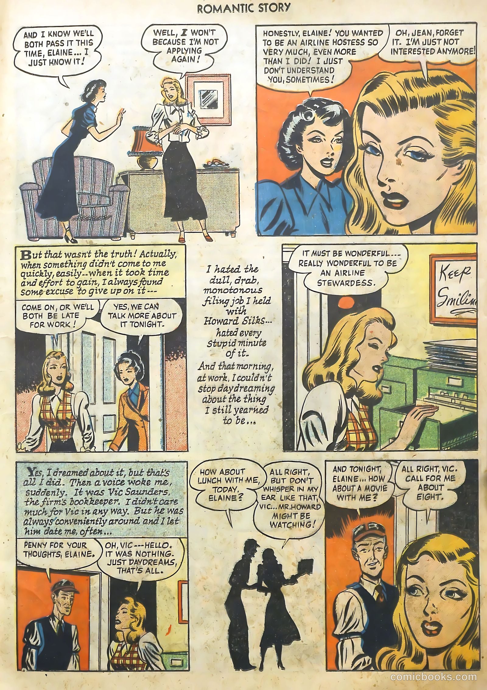 Romantic Story #1 (1949) — page 30 of 53