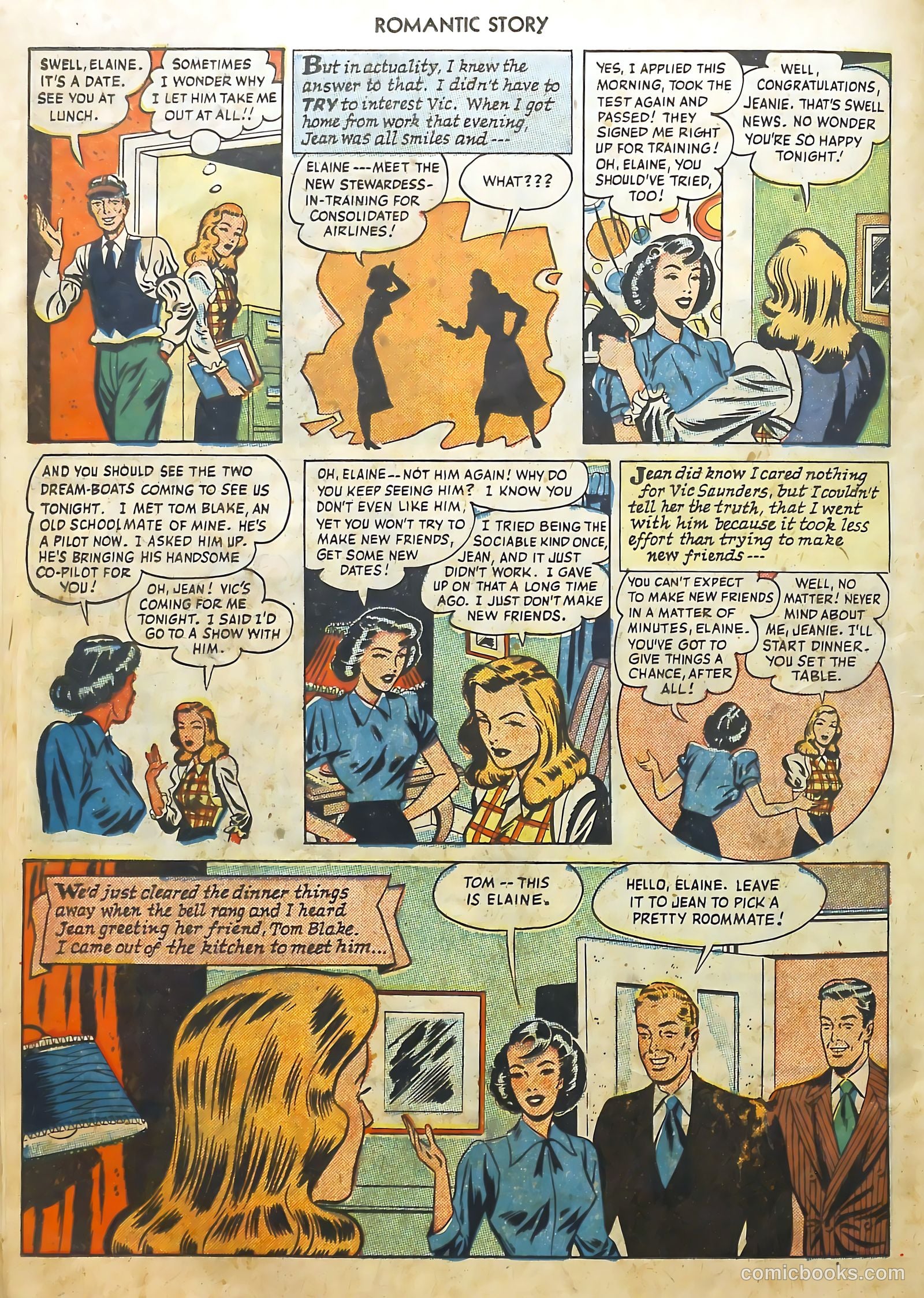 Romantic Story #1 (1949) — page 31 of 53