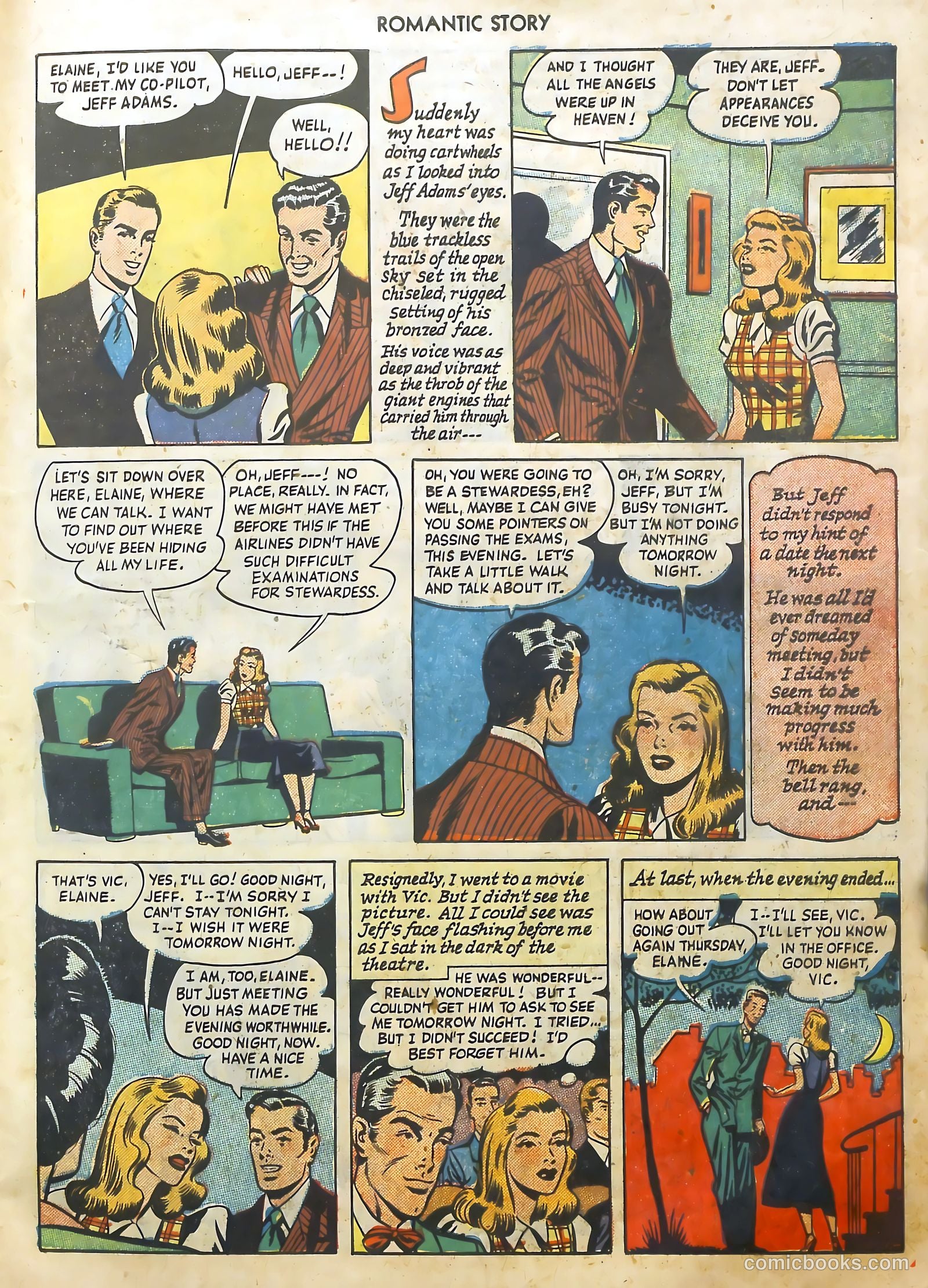 Romantic Story #1 (1949) — page 32 of 53