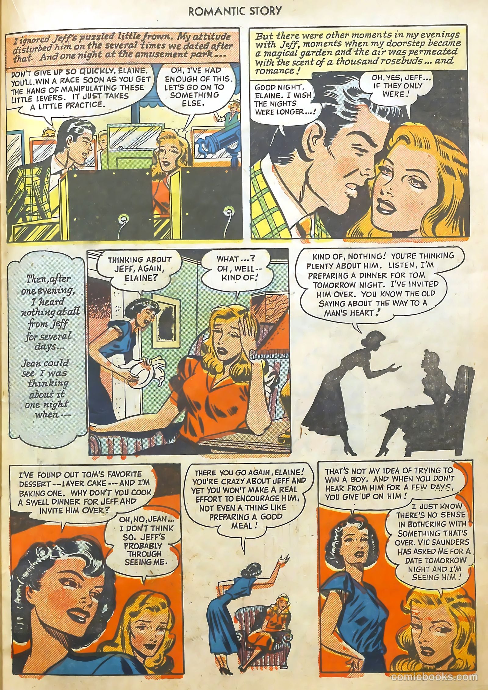 Romantic Story #1 (1949) — page 36 of 53