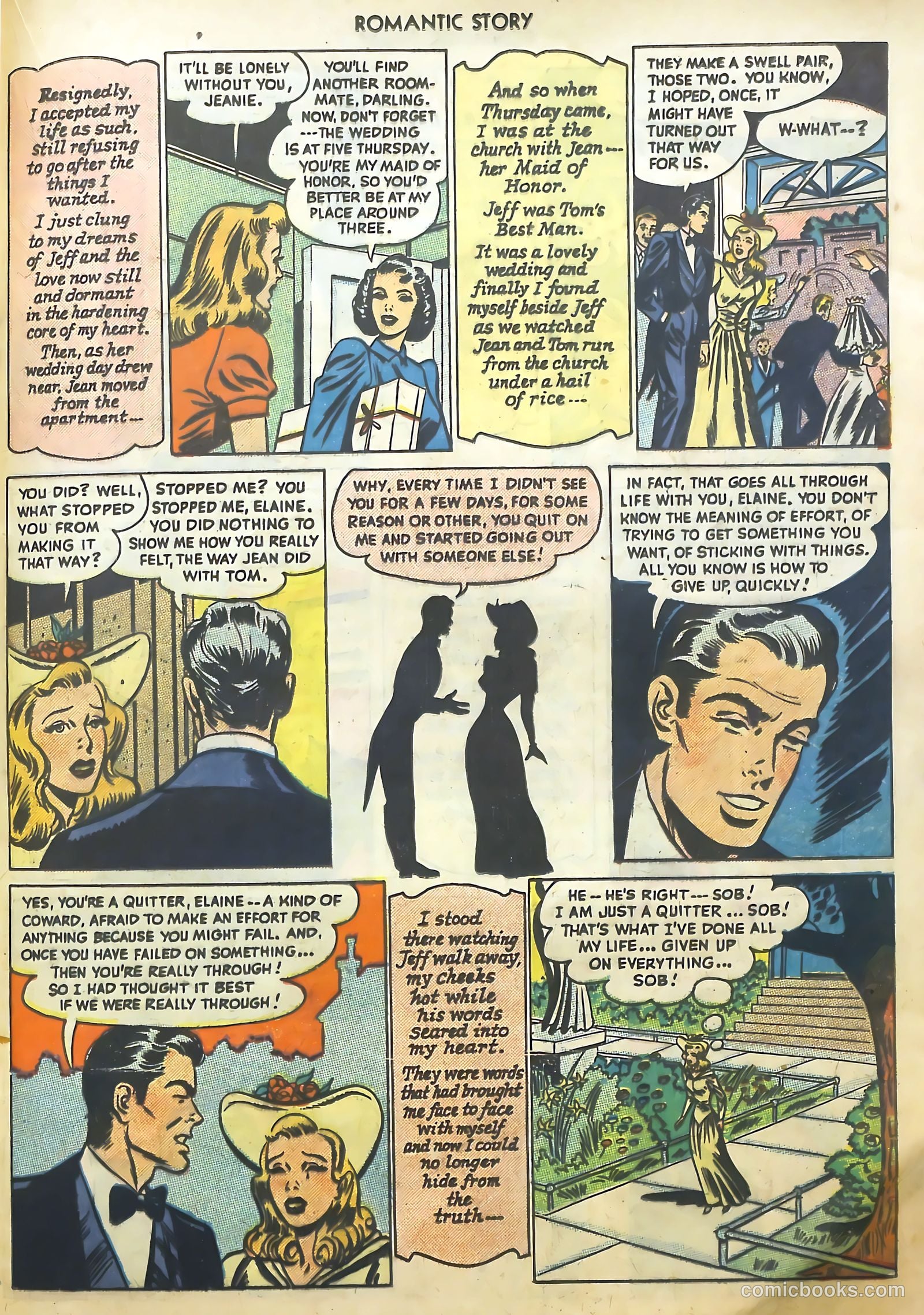 Romantic Story #1 (1949) — page 38 of 53