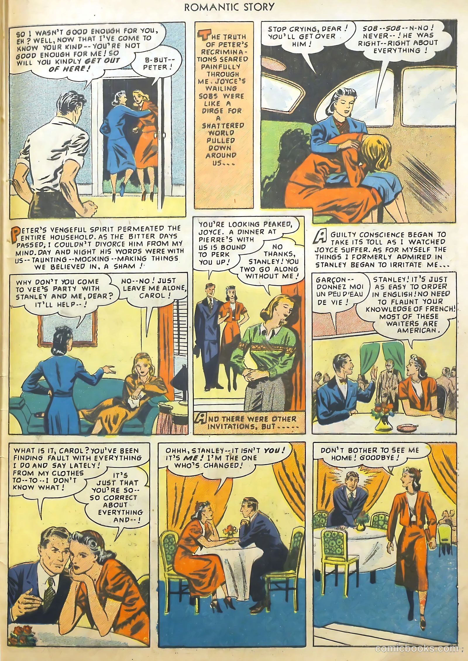Romantic Story #1 (1949) — page 50 of 53