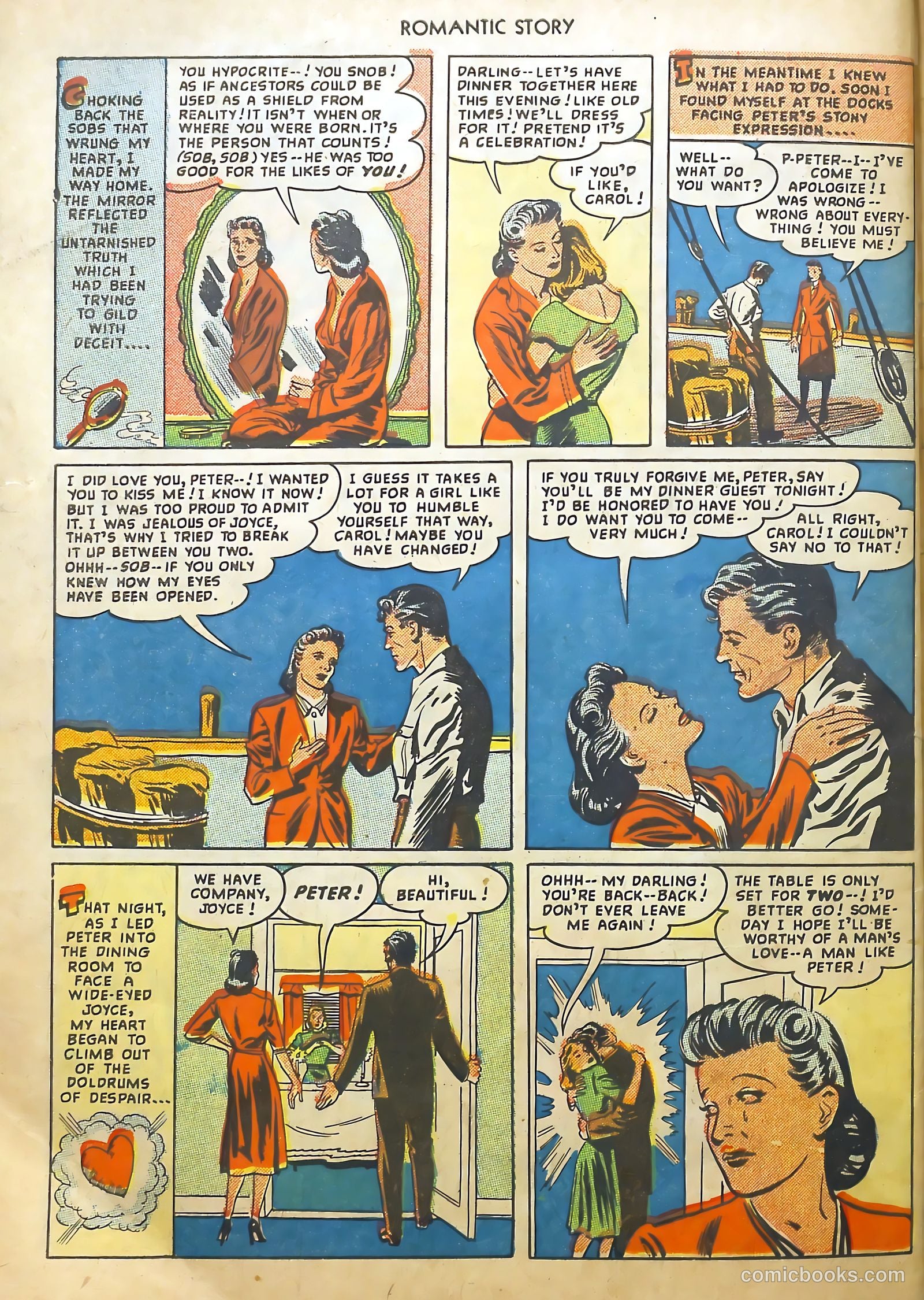 Romantic Story #1 (1949) — page 51 of 53
