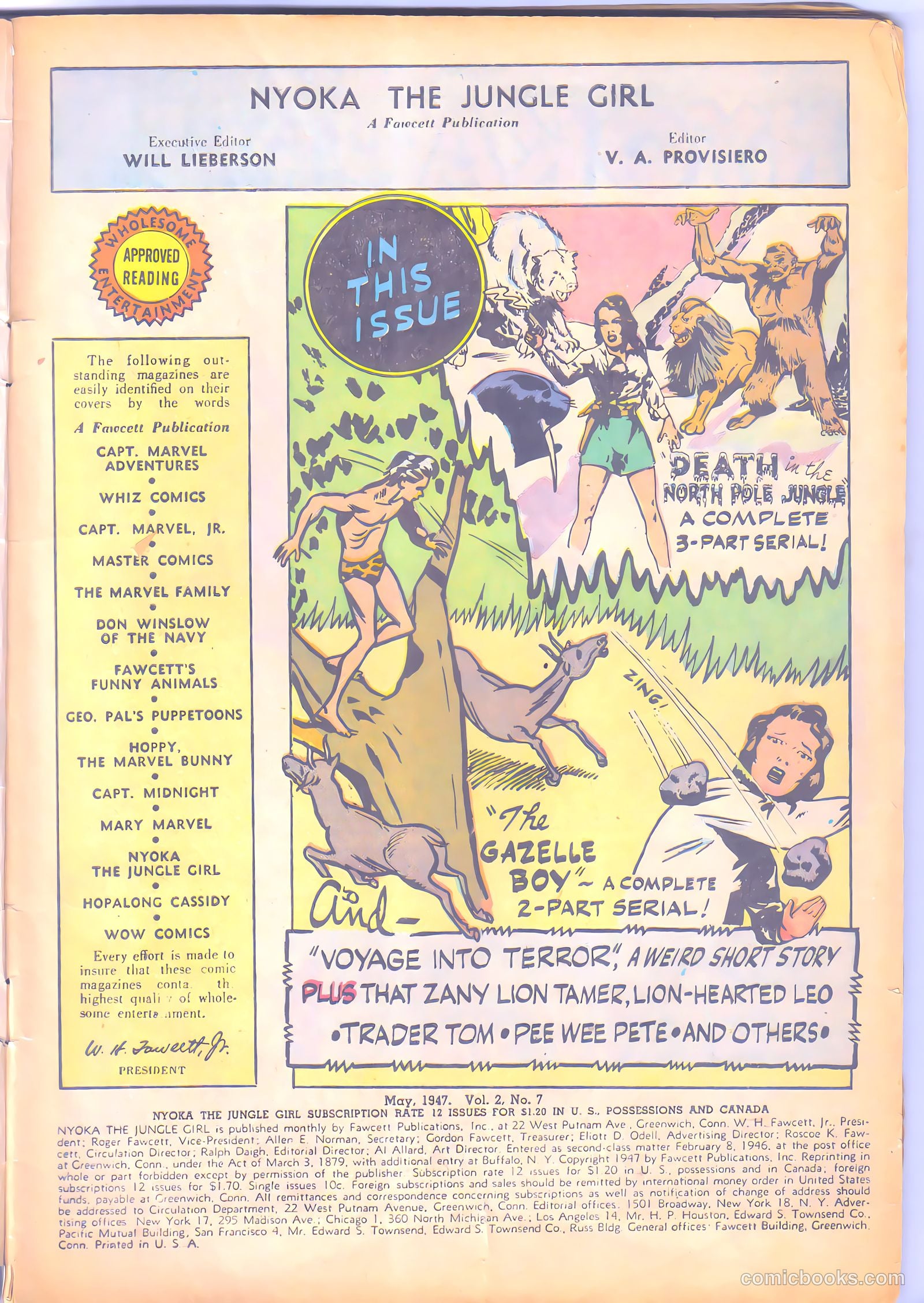 Nyoka the Jungle Girl #7 (1947) — page 3 of 52