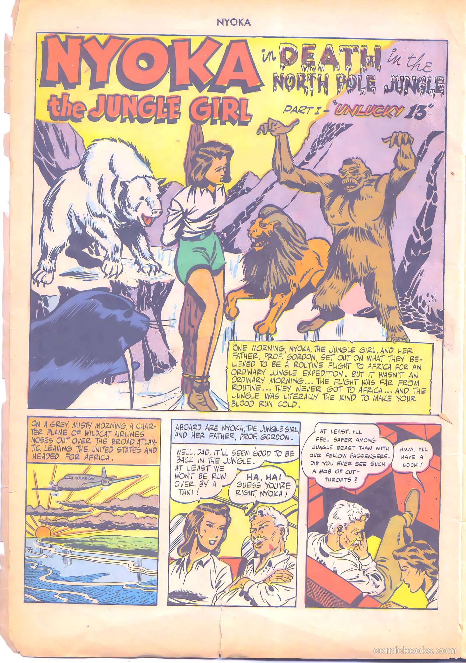 Nyoka the Jungle Girl #7 (1947) — page 4 of 52