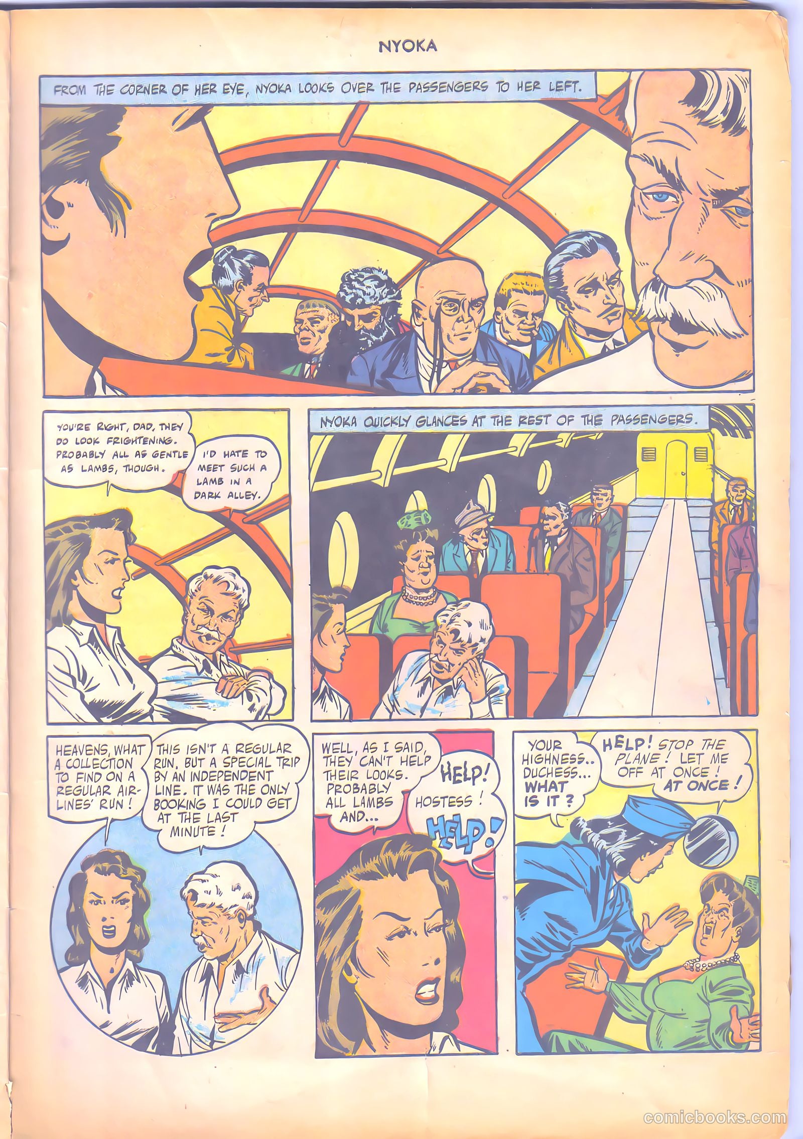 Nyoka the Jungle Girl #7 (1947) — page 5 of 52