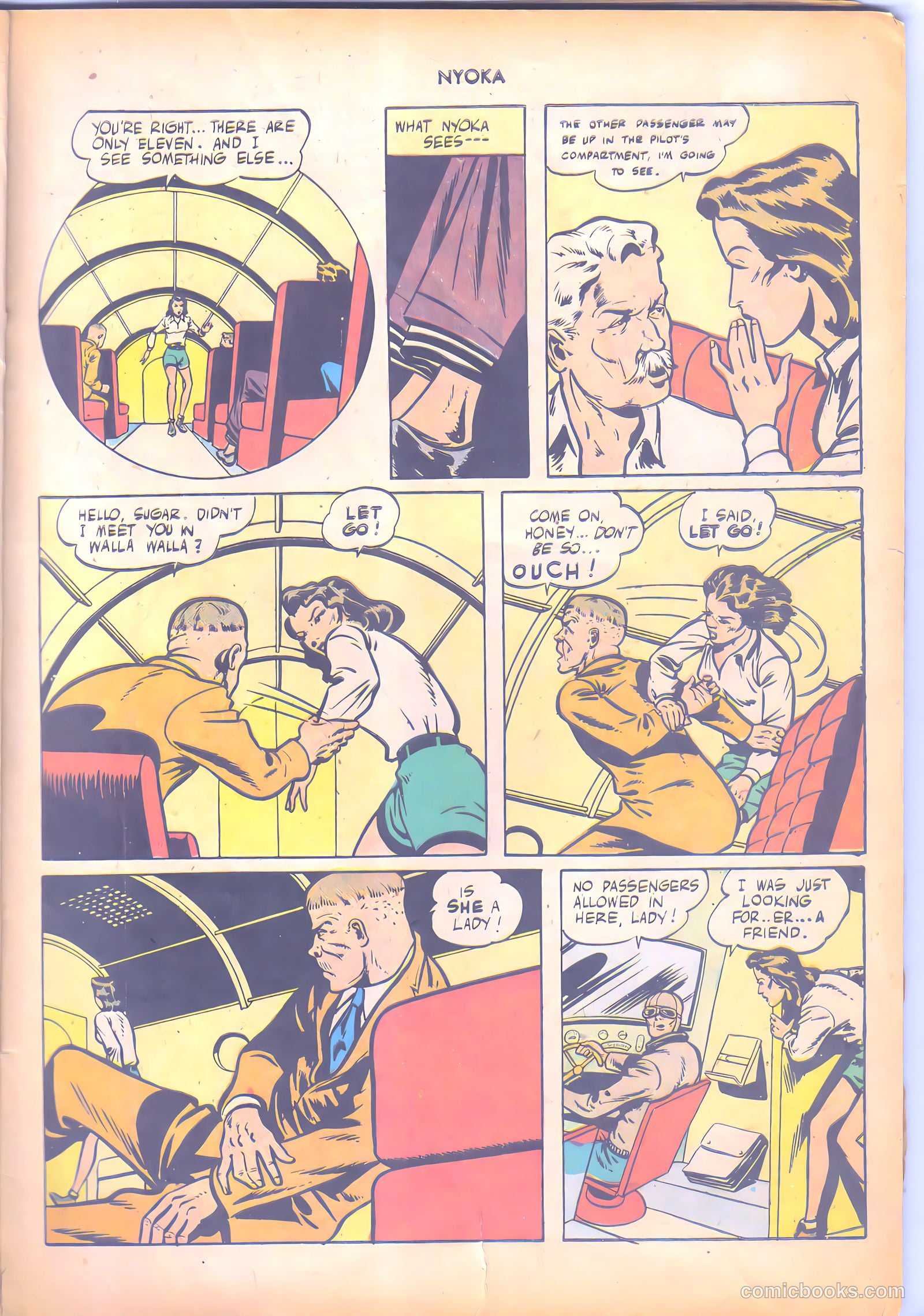 Nyoka the Jungle Girl #7 (1947) — page 7 of 52