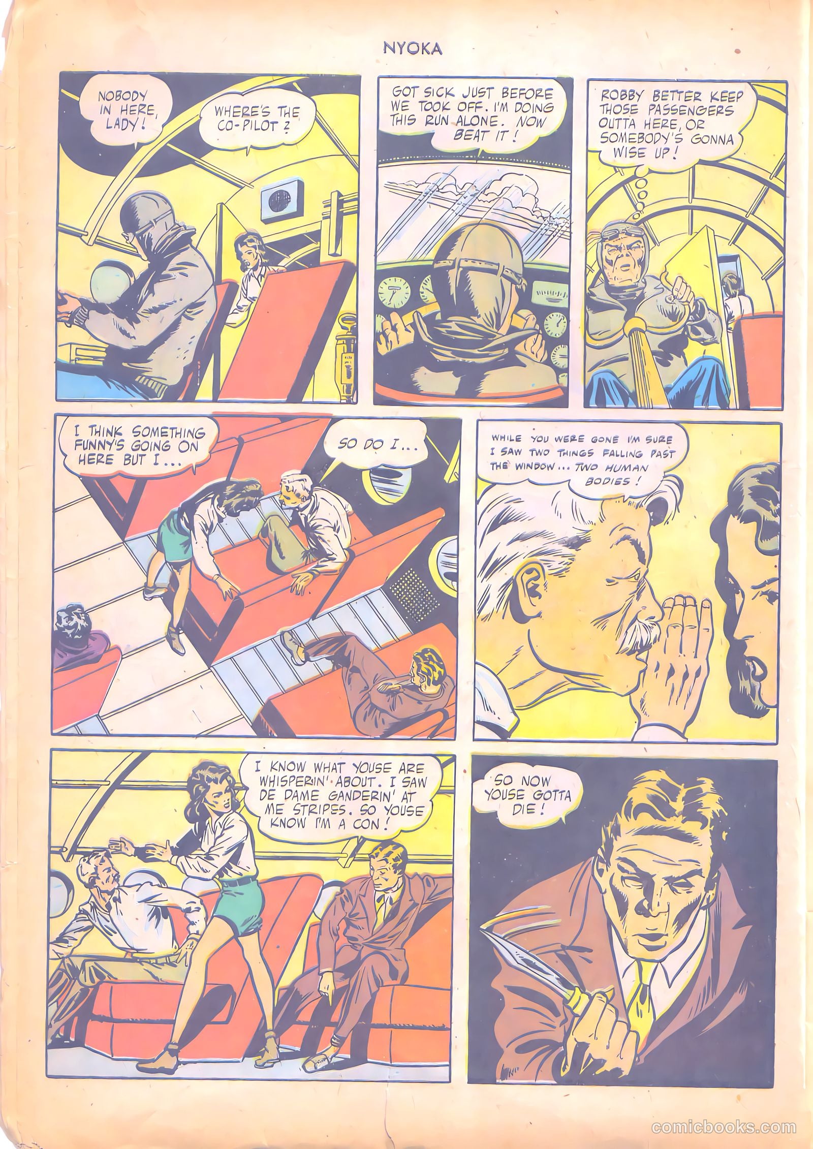 Nyoka the Jungle Girl #7 (1947) — page 8 of 52