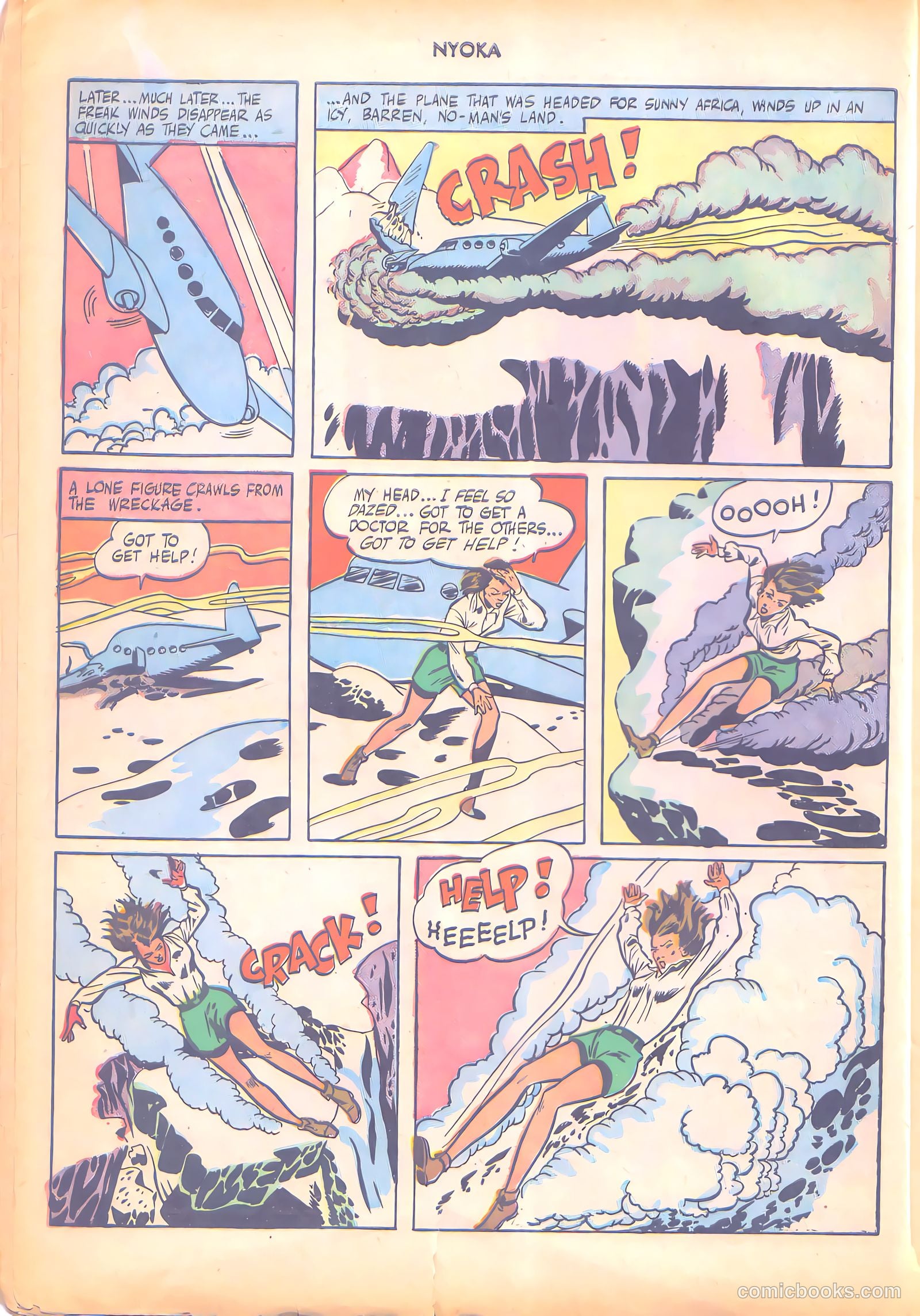 Nyoka the Jungle Girl #7 (1947) — page 10 of 52