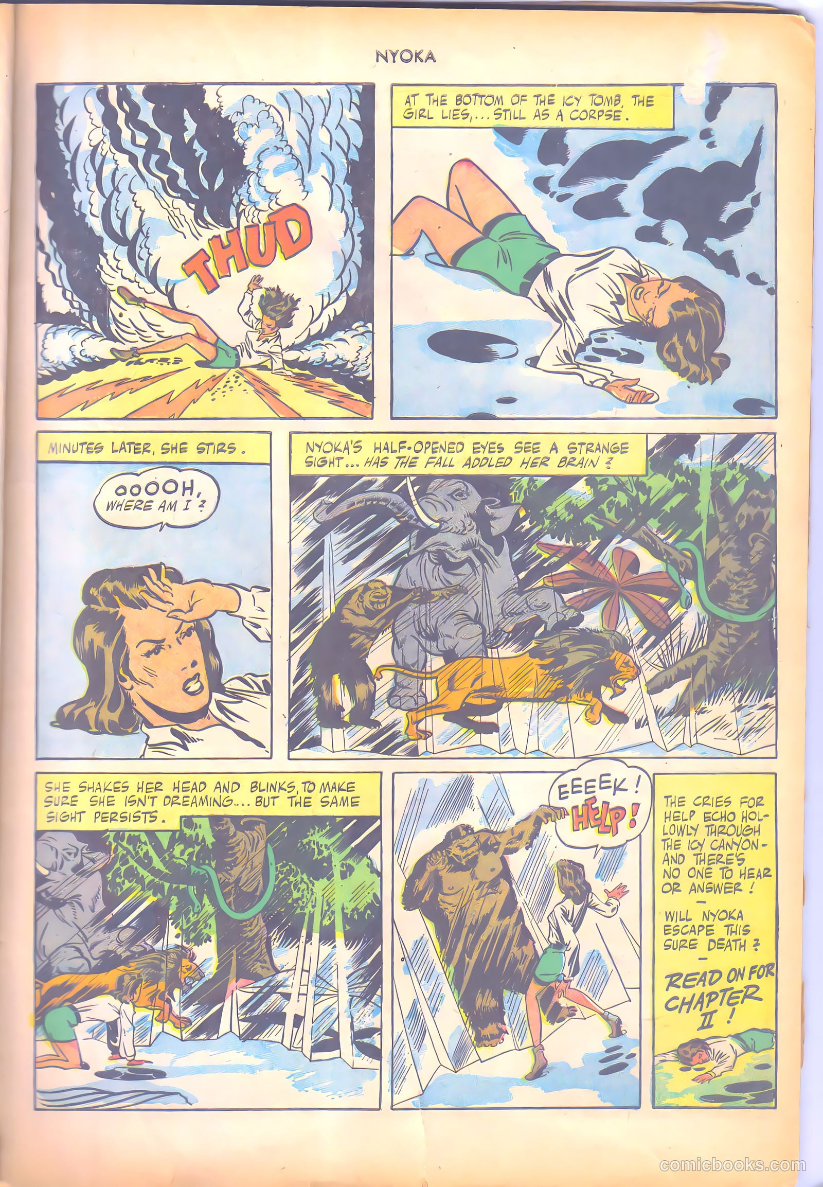 Nyoka the Jungle Girl #7 (1947) — page 11 of 52