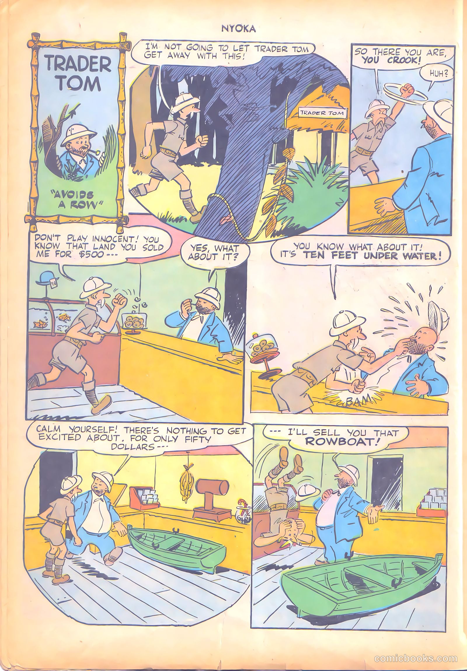 Nyoka the Jungle Girl #7 (1947) — page 12 of 52