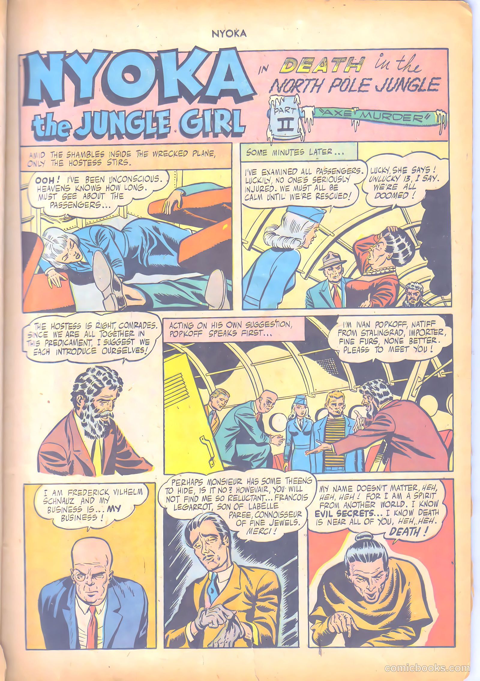 Nyoka the Jungle Girl #7 (1947) — page 15 of 52