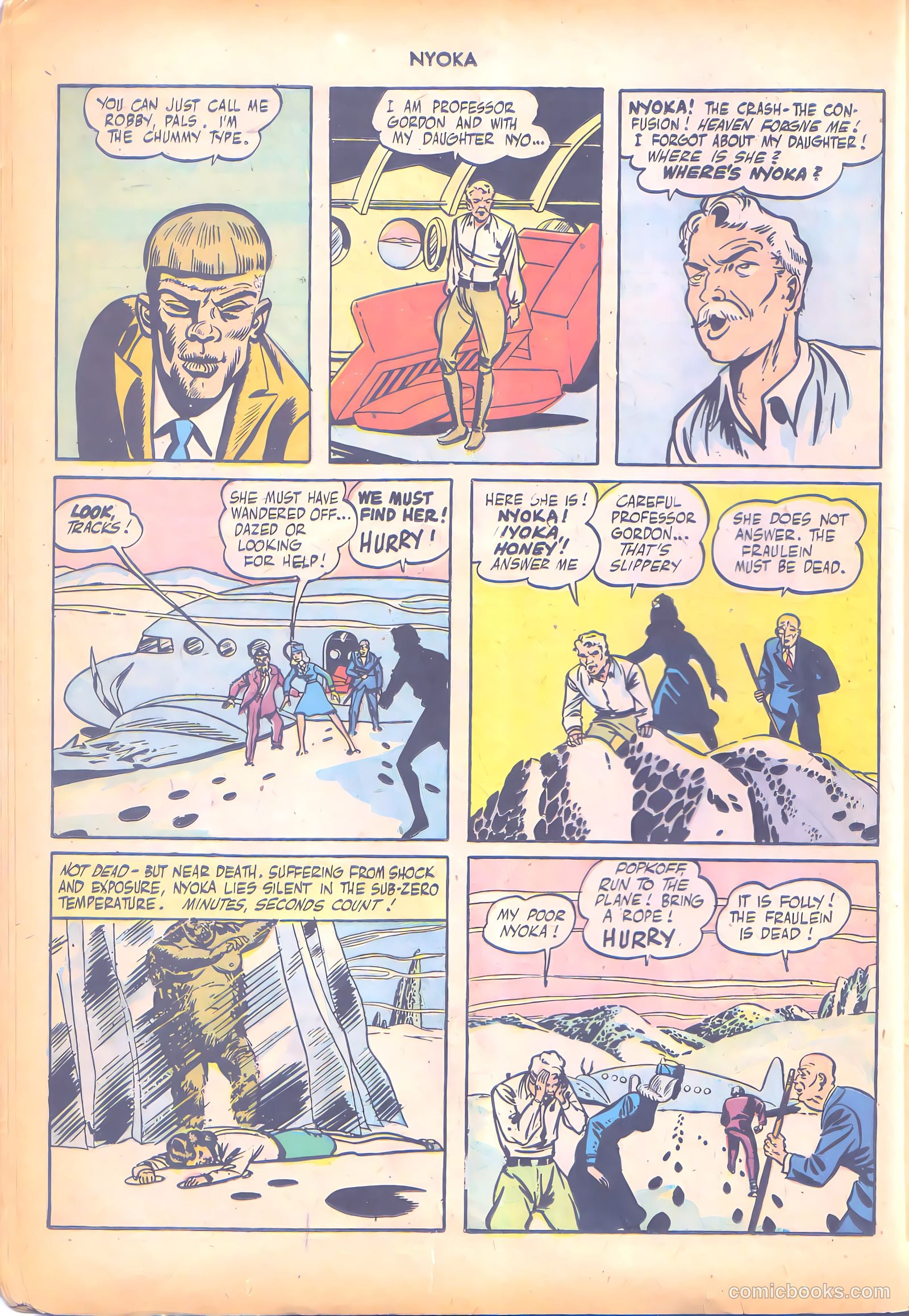 Nyoka the Jungle Girl #7 (1947) — page 16 of 52
