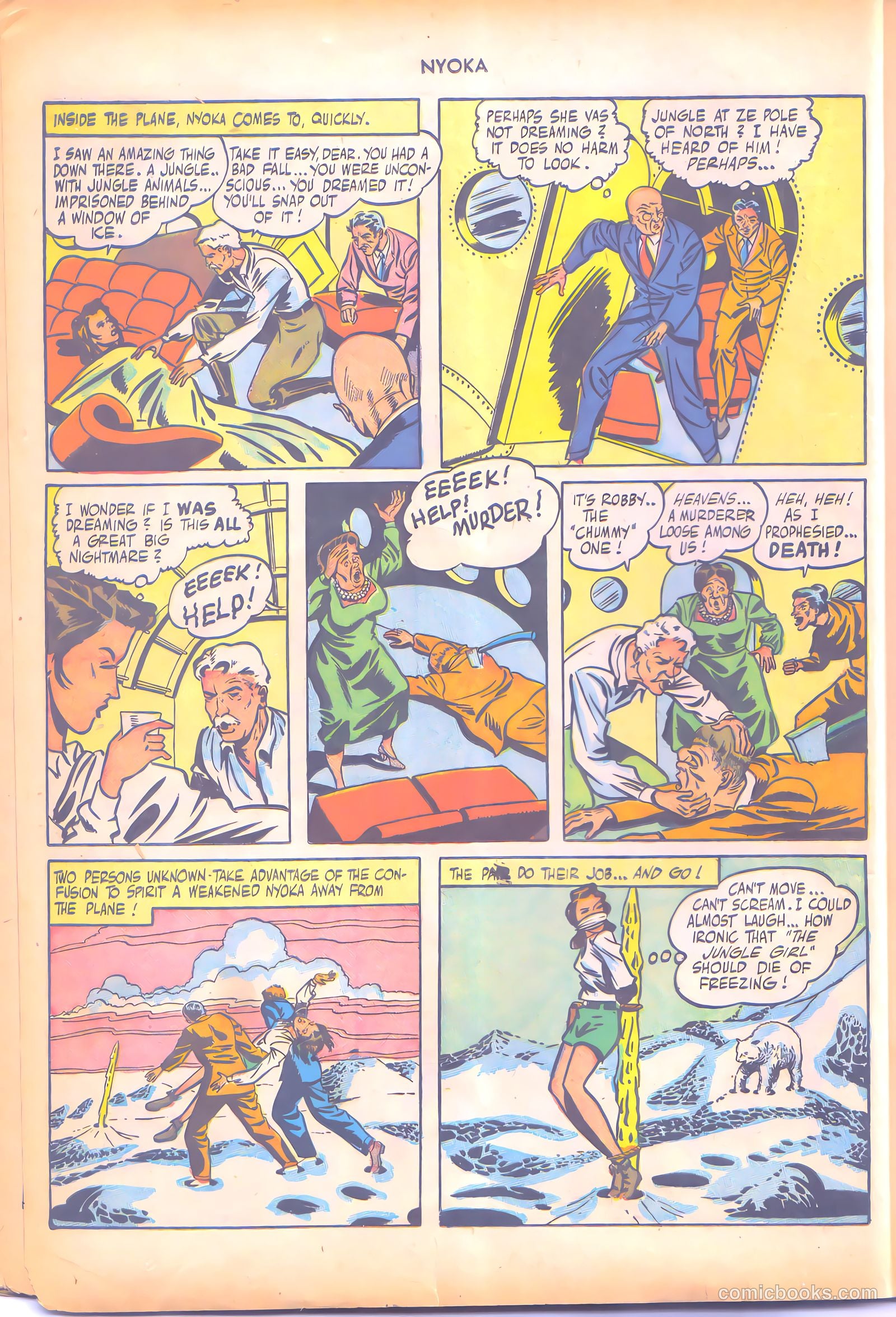 Nyoka the Jungle Girl #7 (1947) — page 18 of 52