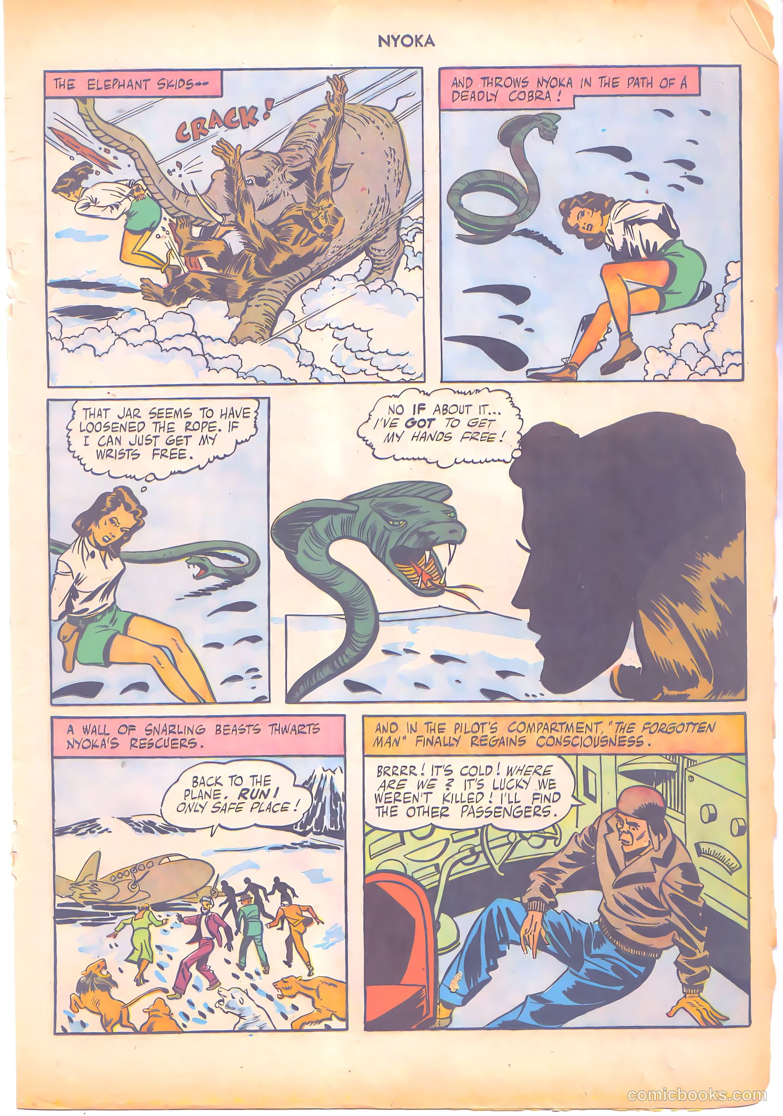 Nyoka the Jungle Girl #7 (1947) — page 25 of 52