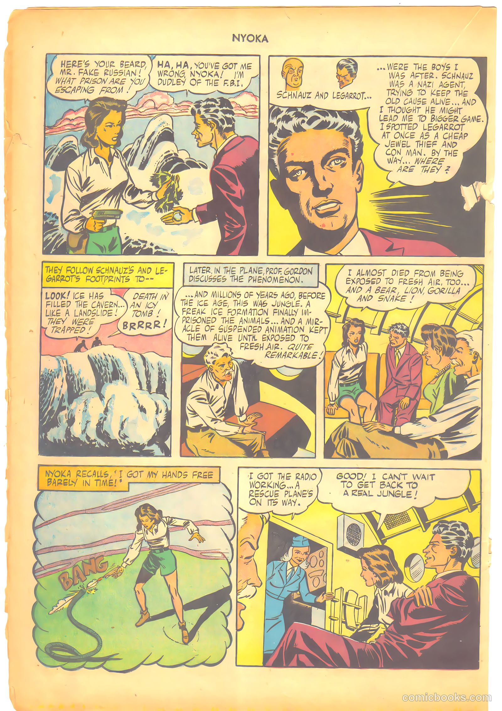 Nyoka the Jungle Girl #7 (1947) — page 28 of 52