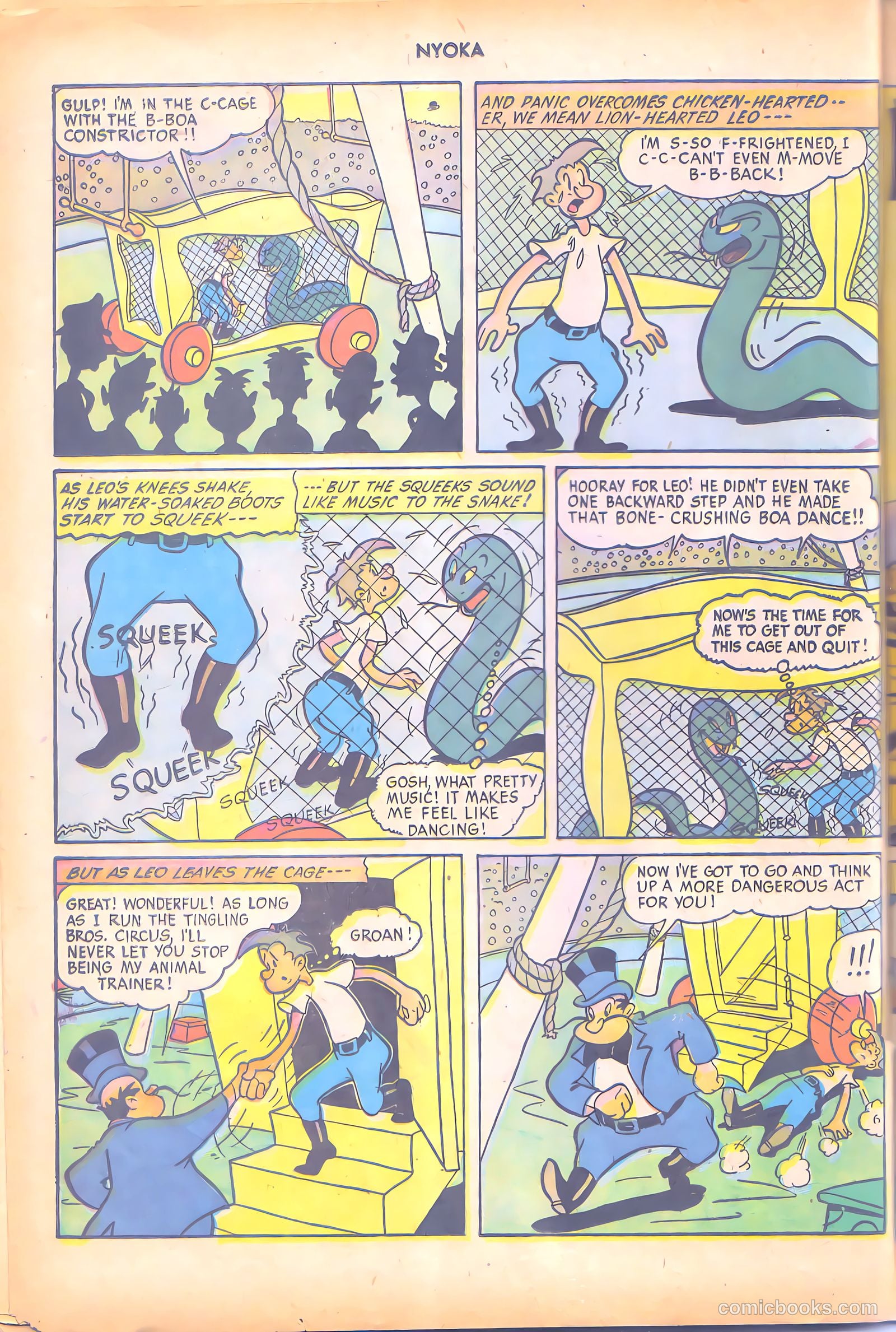 Nyoka the Jungle Girl #7 (1947) — page 32 of 52