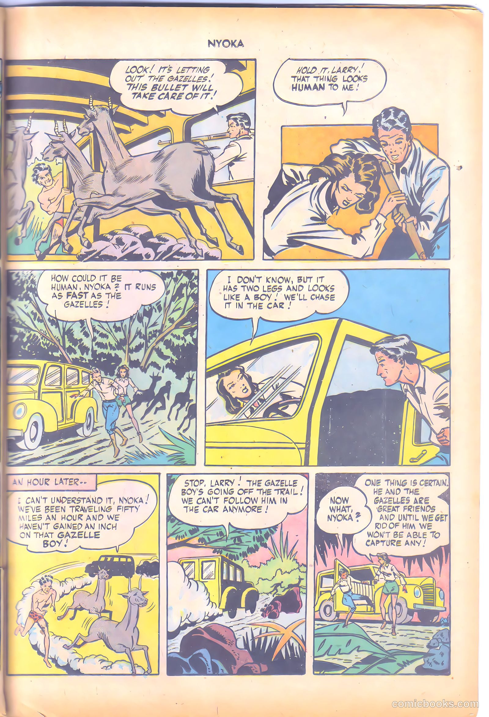 Nyoka the Jungle Girl #7 (1947) — page 37 of 52