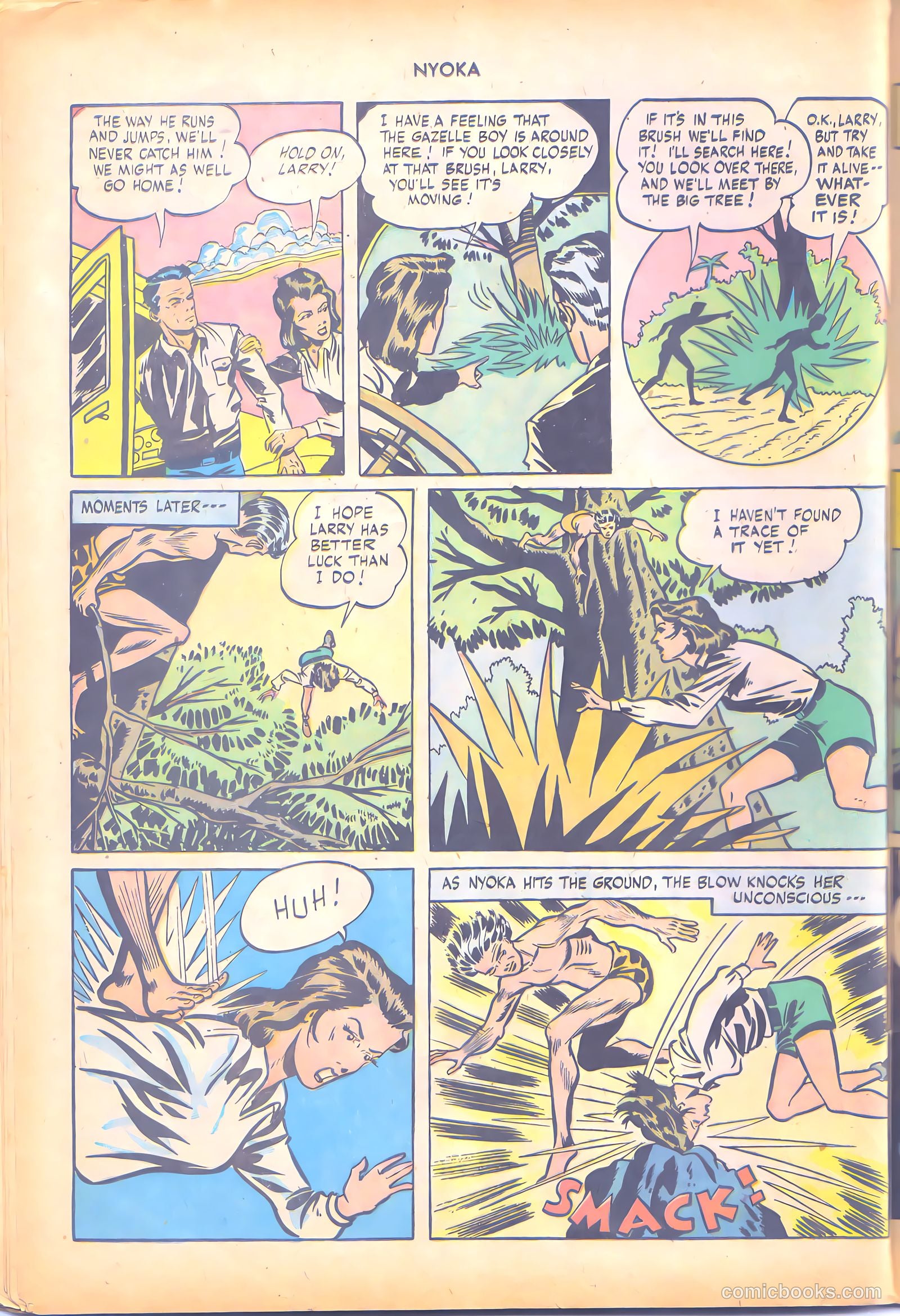 Nyoka the Jungle Girl #7 (1947) — page 38 of 52