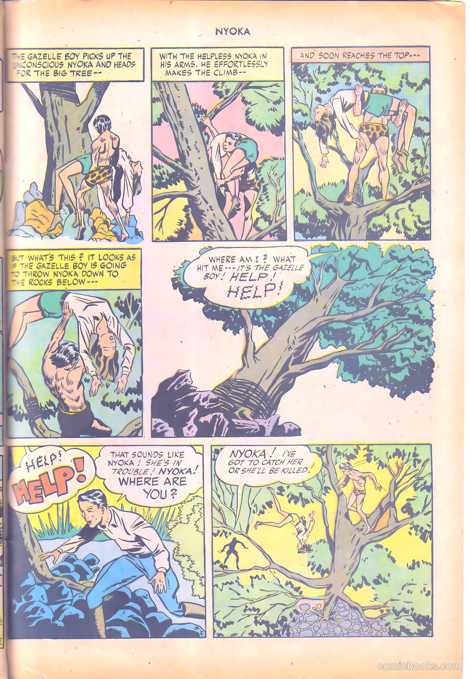 Nyoka the Jungle Girl #7 (1947) — page 39 of 52