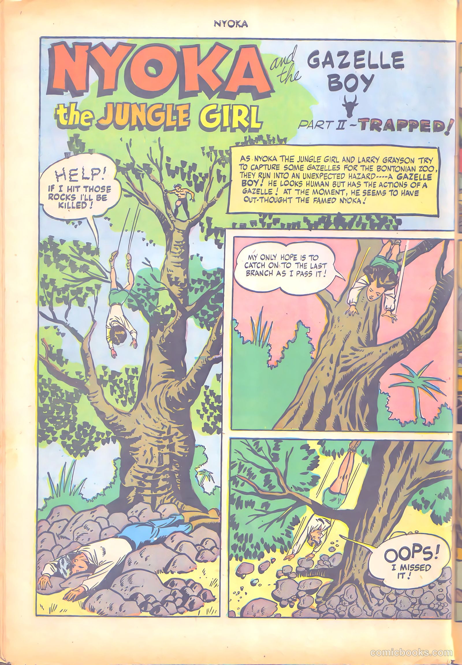 Nyoka the Jungle Girl #7 (1947) — page 42 of 52