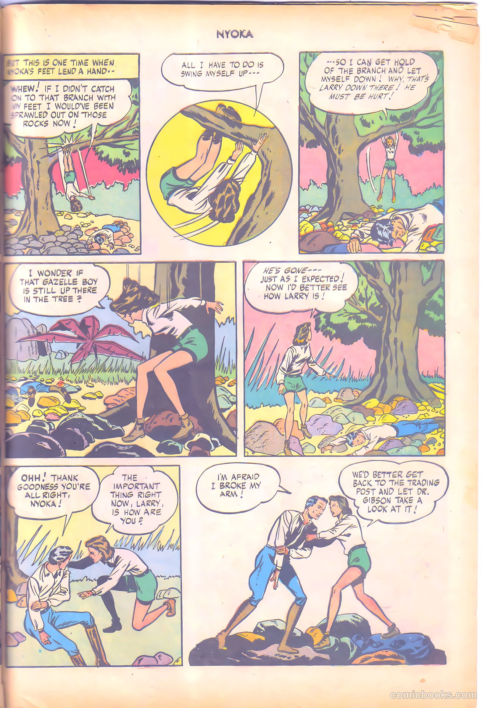 Nyoka the Jungle Girl #7 (1947) — page 43 of 52
