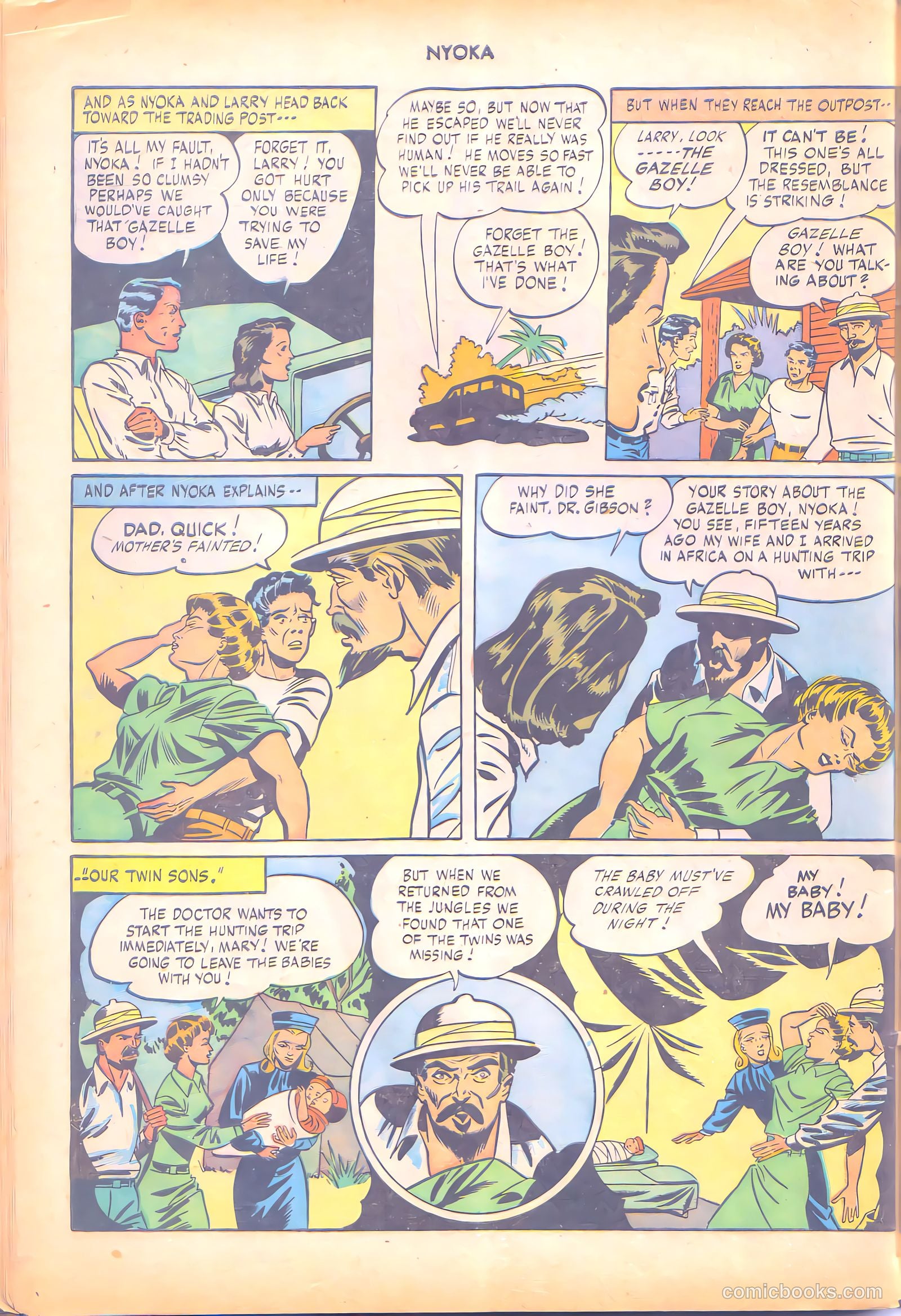 Nyoka the Jungle Girl #7 (1947) — page 44 of 52