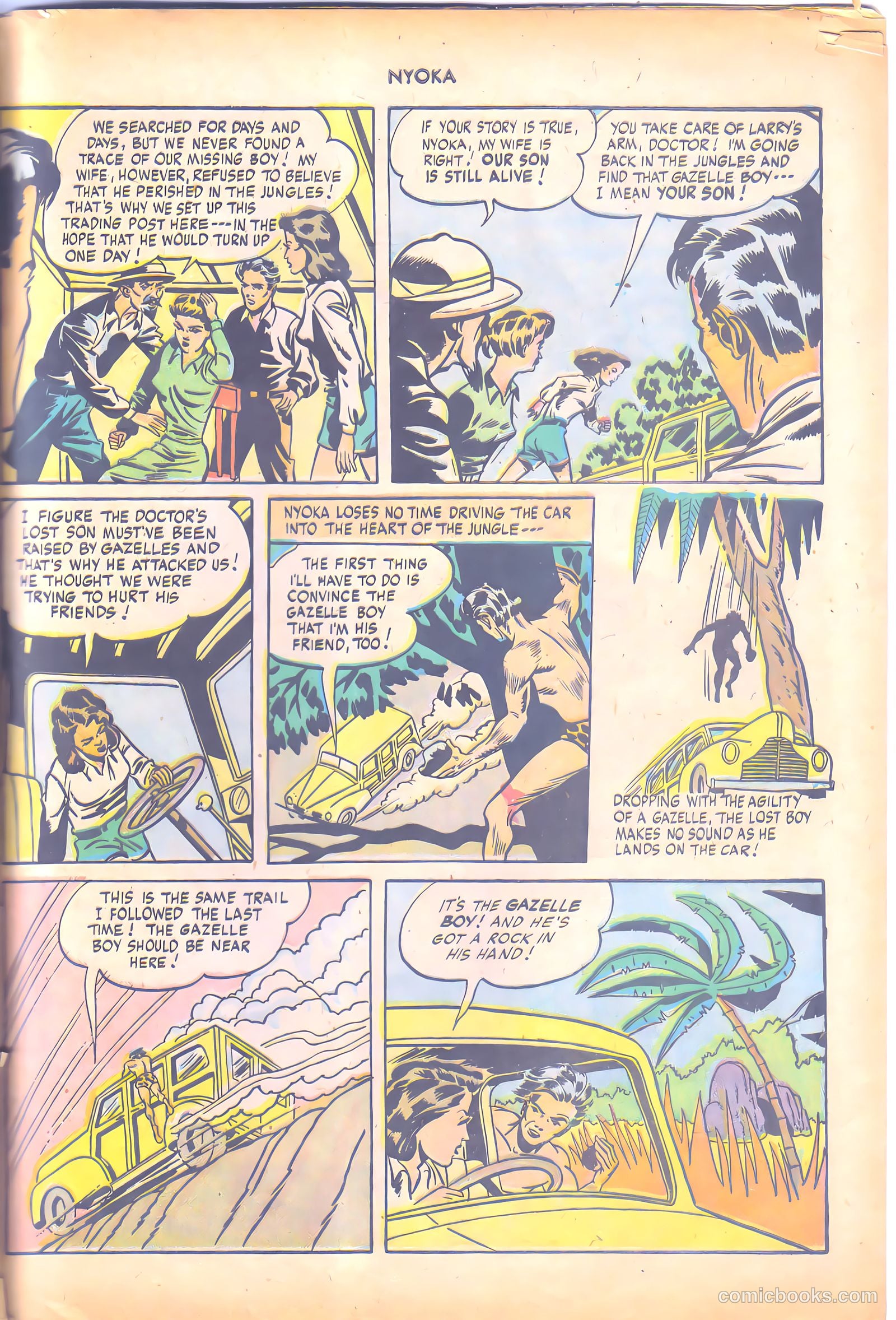 Nyoka the Jungle Girl #7 (1947) — page 45 of 52