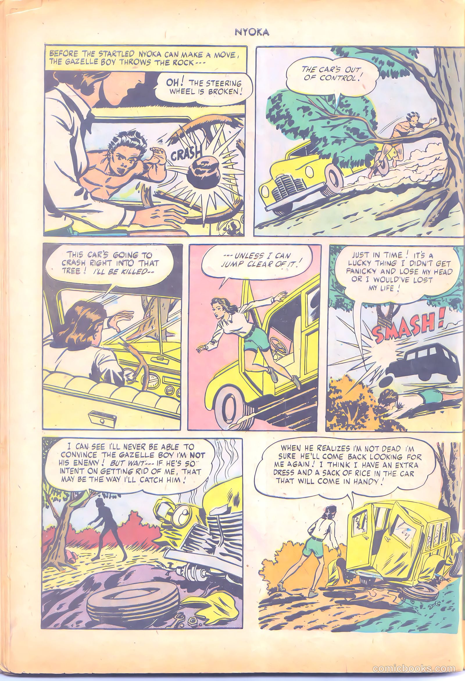 Nyoka the Jungle Girl #7 (1947) — page 46 of 52