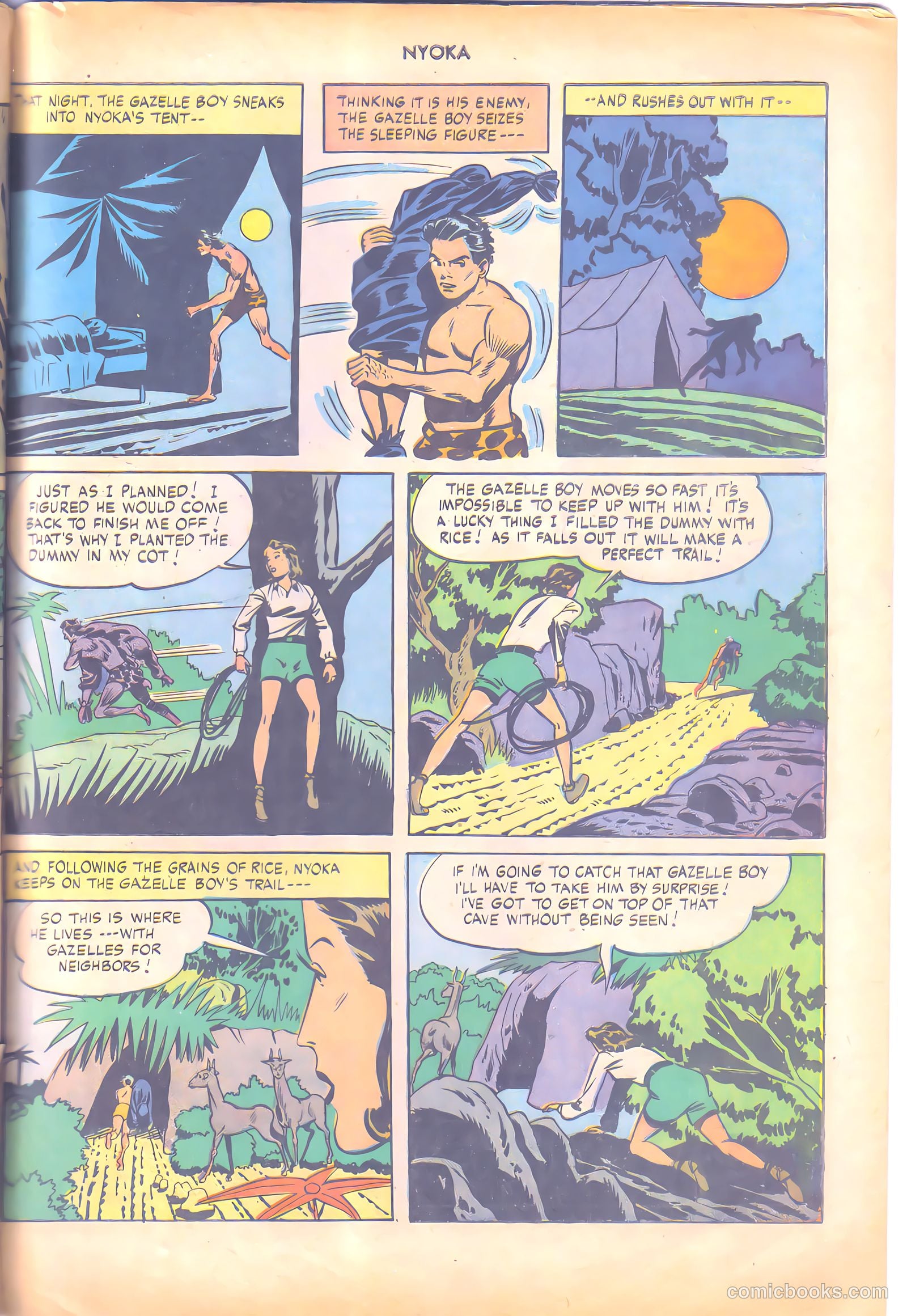 Nyoka the Jungle Girl #7 (1947) — page 47 of 52
